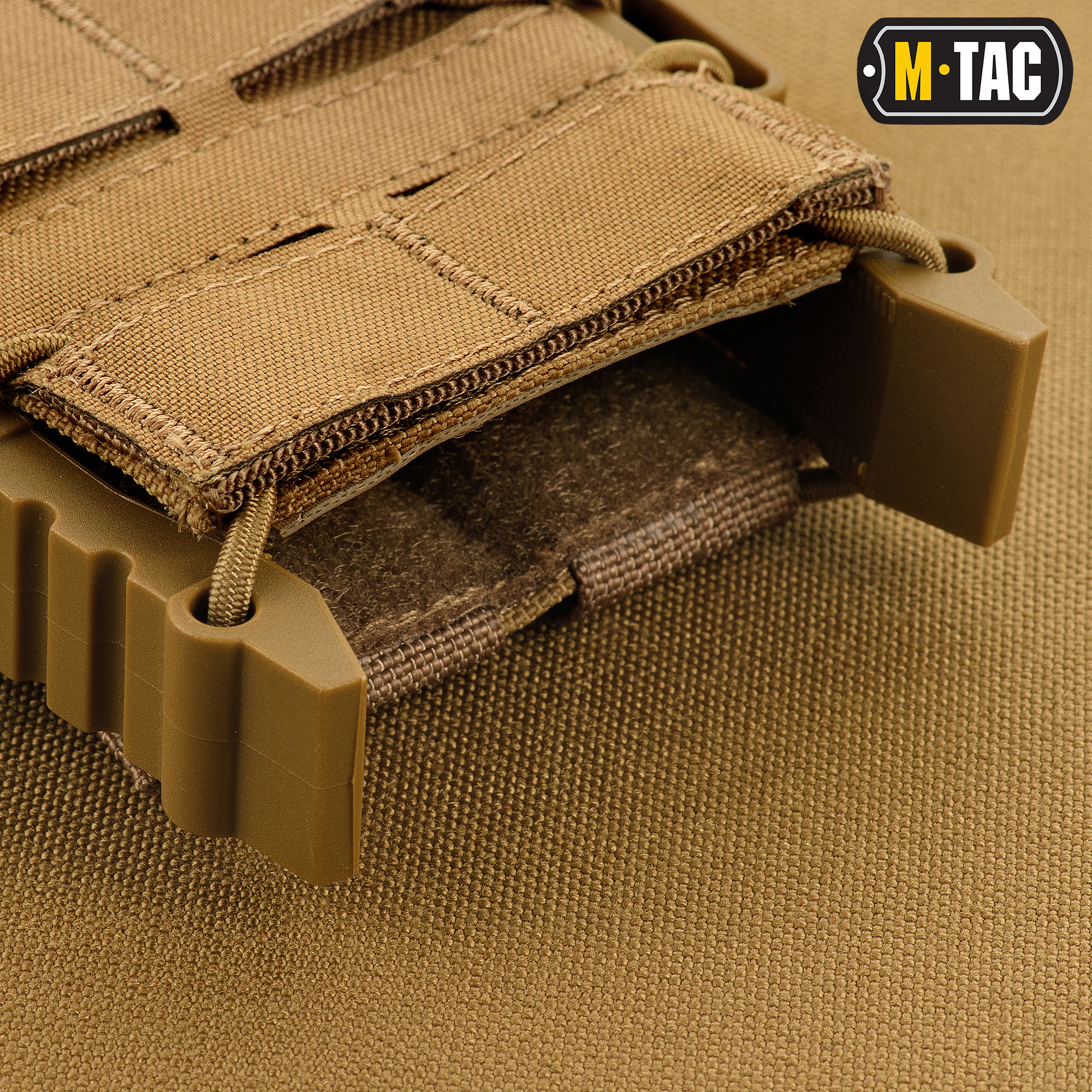M-Tac подсумок для АК открытый Elite Laser Cut Coyote — 11