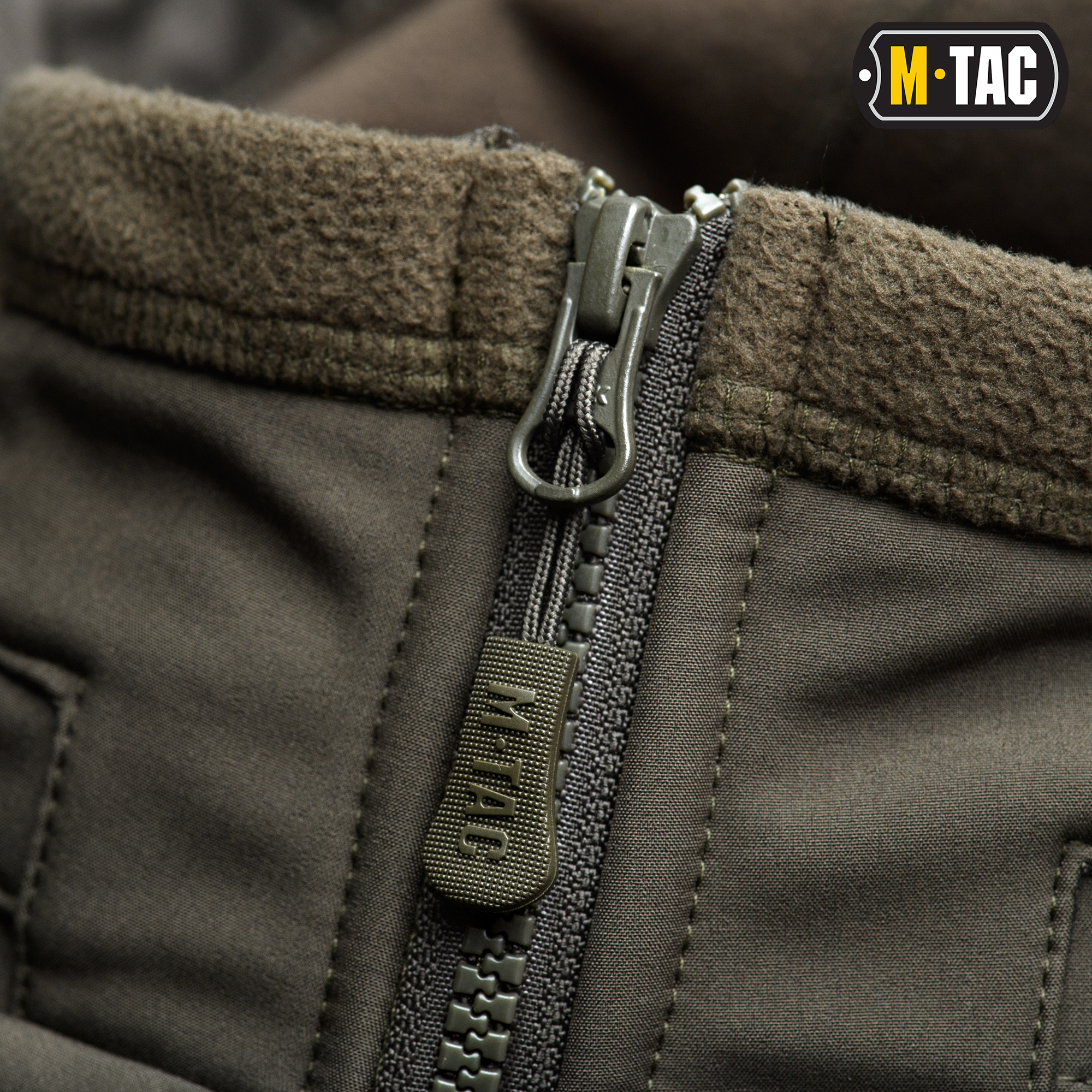 M-Tac куртка Norman Windblock Fleece Olive — 6