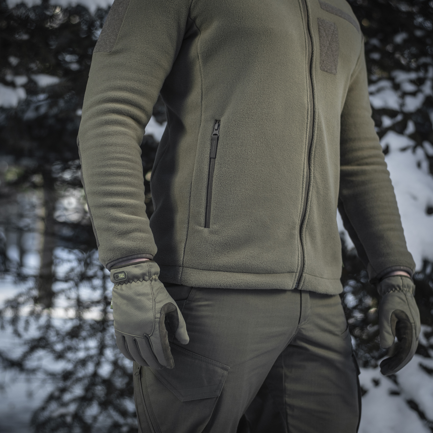 M-Tac куртка Combat Fleece Jacket Dark Olive — 8