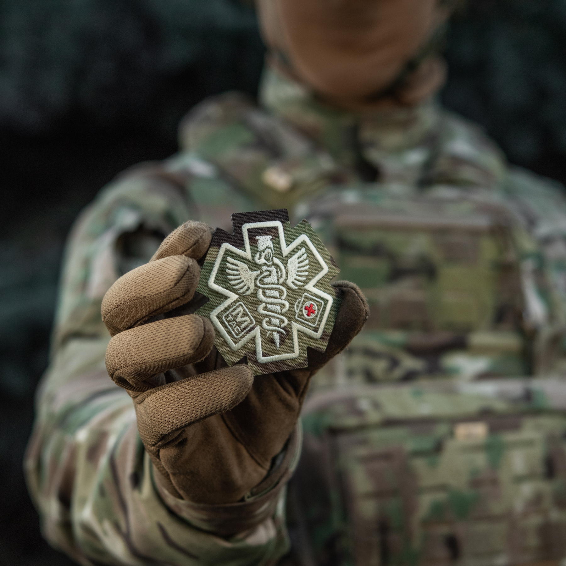 M-Tac нашивка Paramedic (вышивка) Multicam — 10