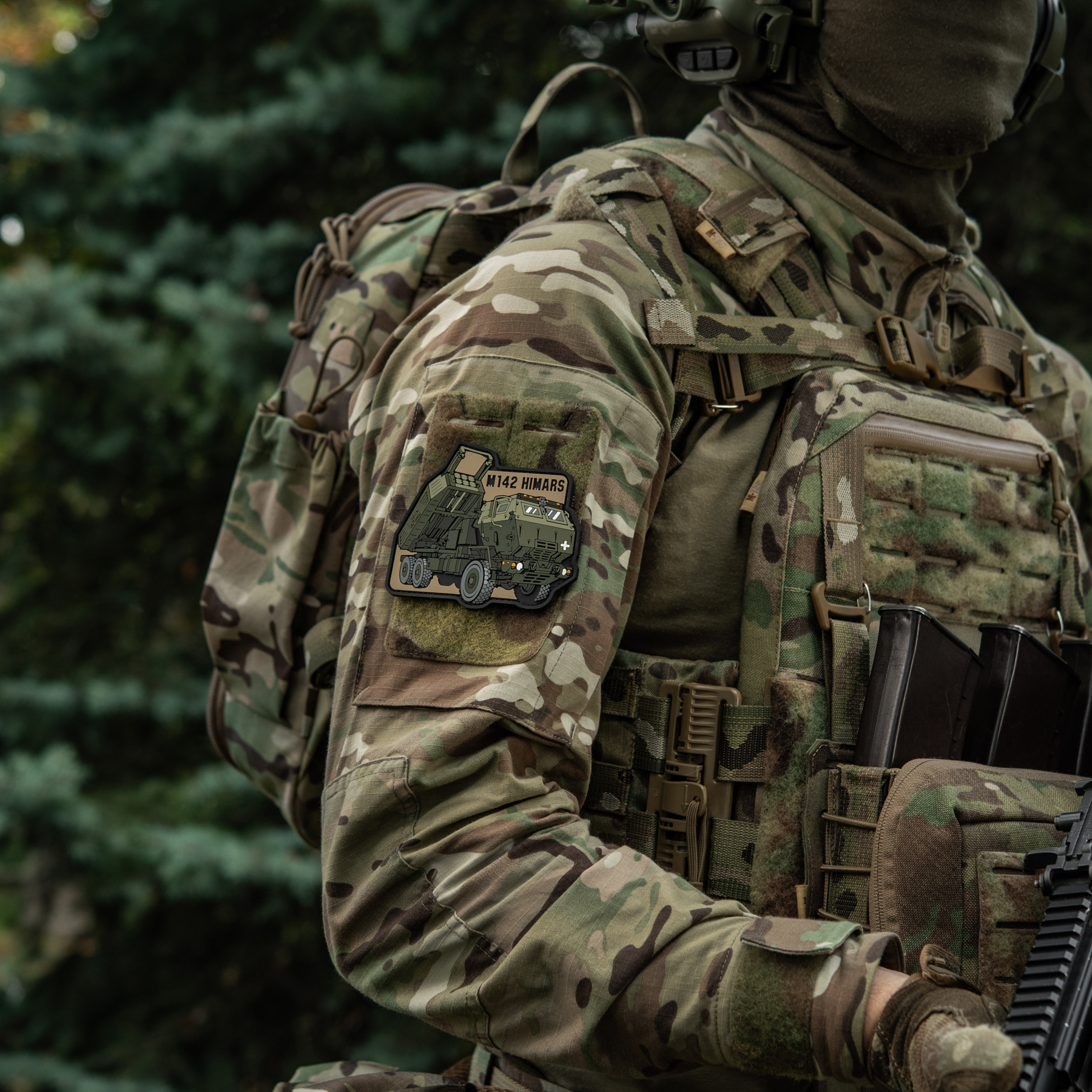 M-Tac нашивка M142 Himars (PVC) — 15