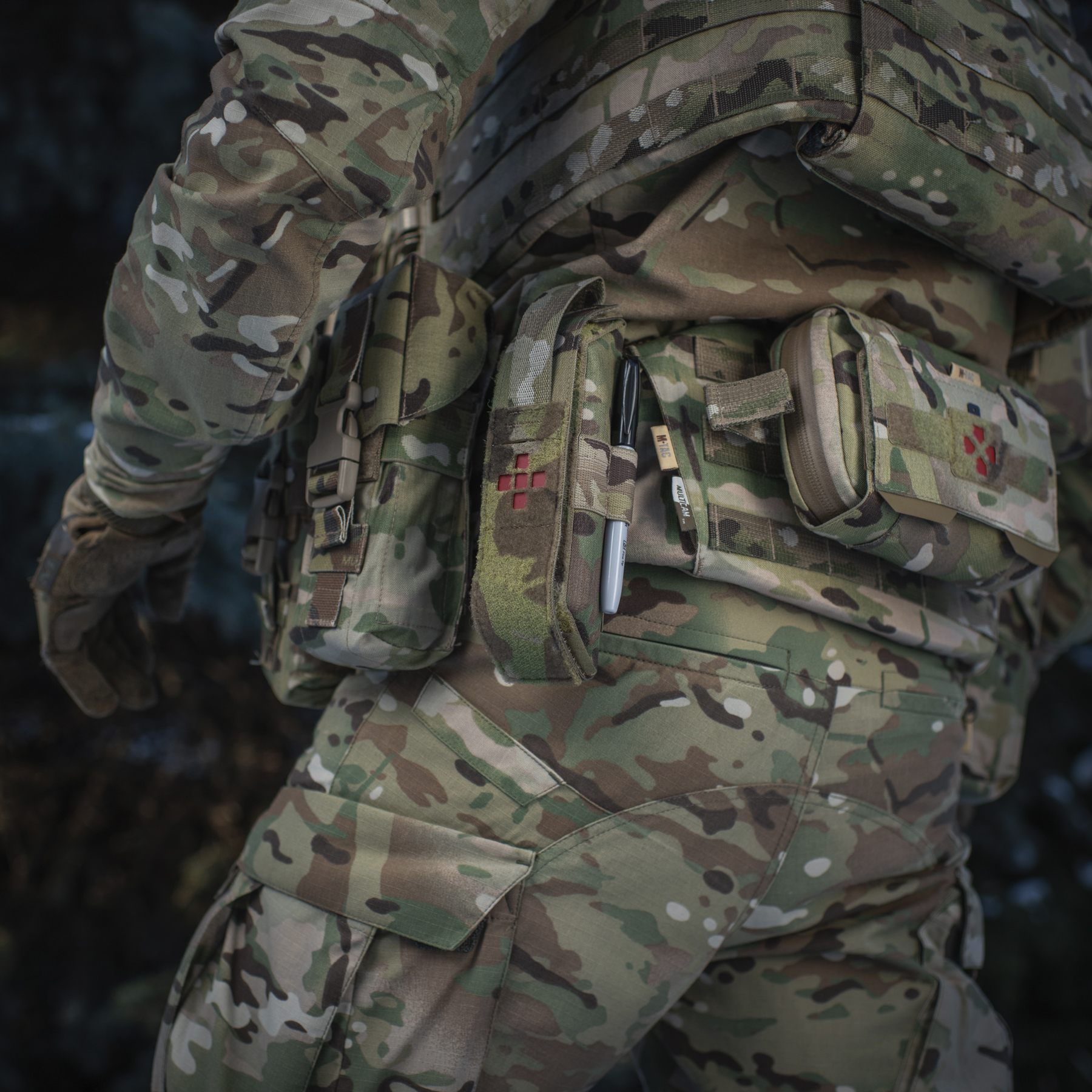 M-Tac подсумок для турникета закрытый Multicam — 19