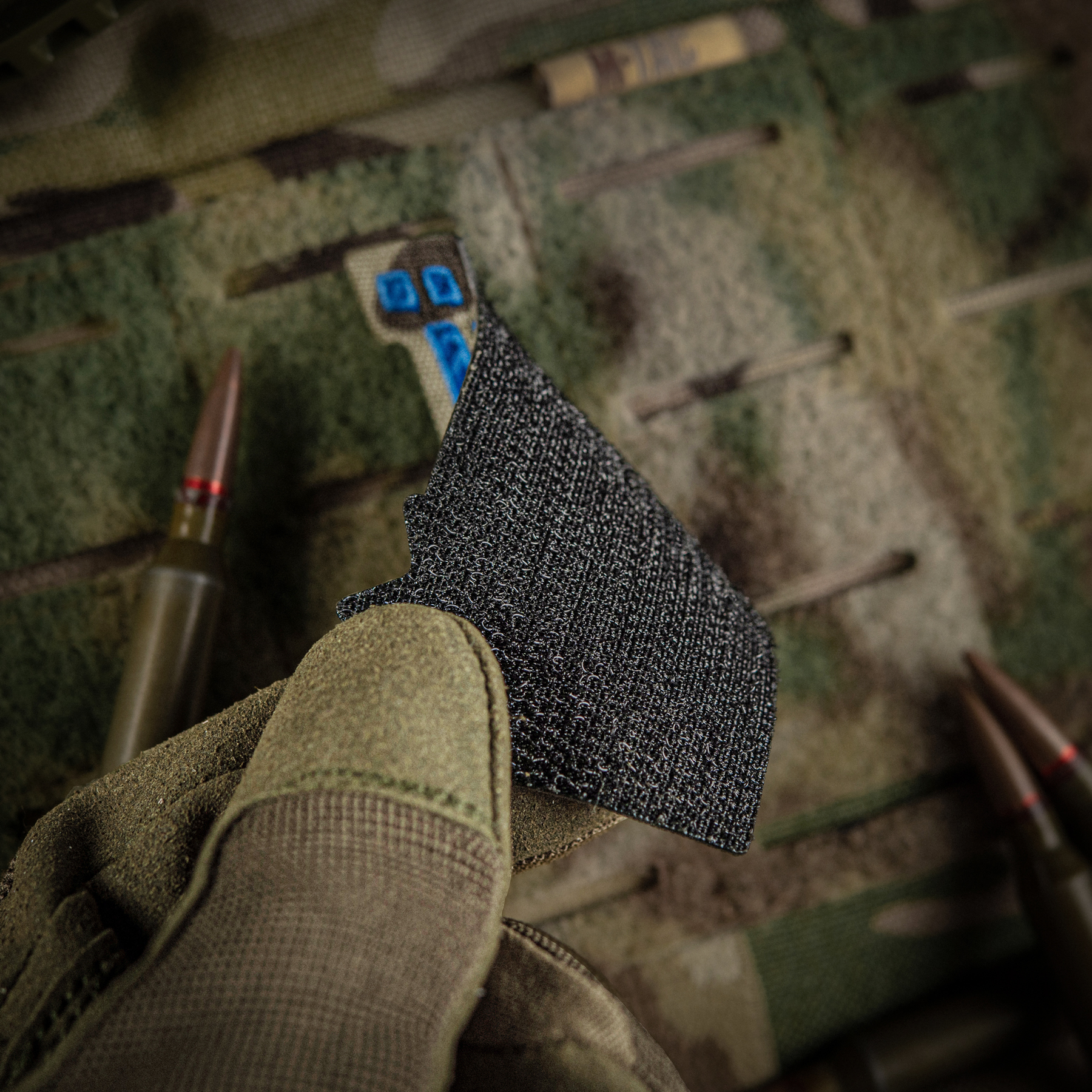 M-Tac нашивка Їбаш на повну (вишивка) Yellow/Blue/Multicam — 5