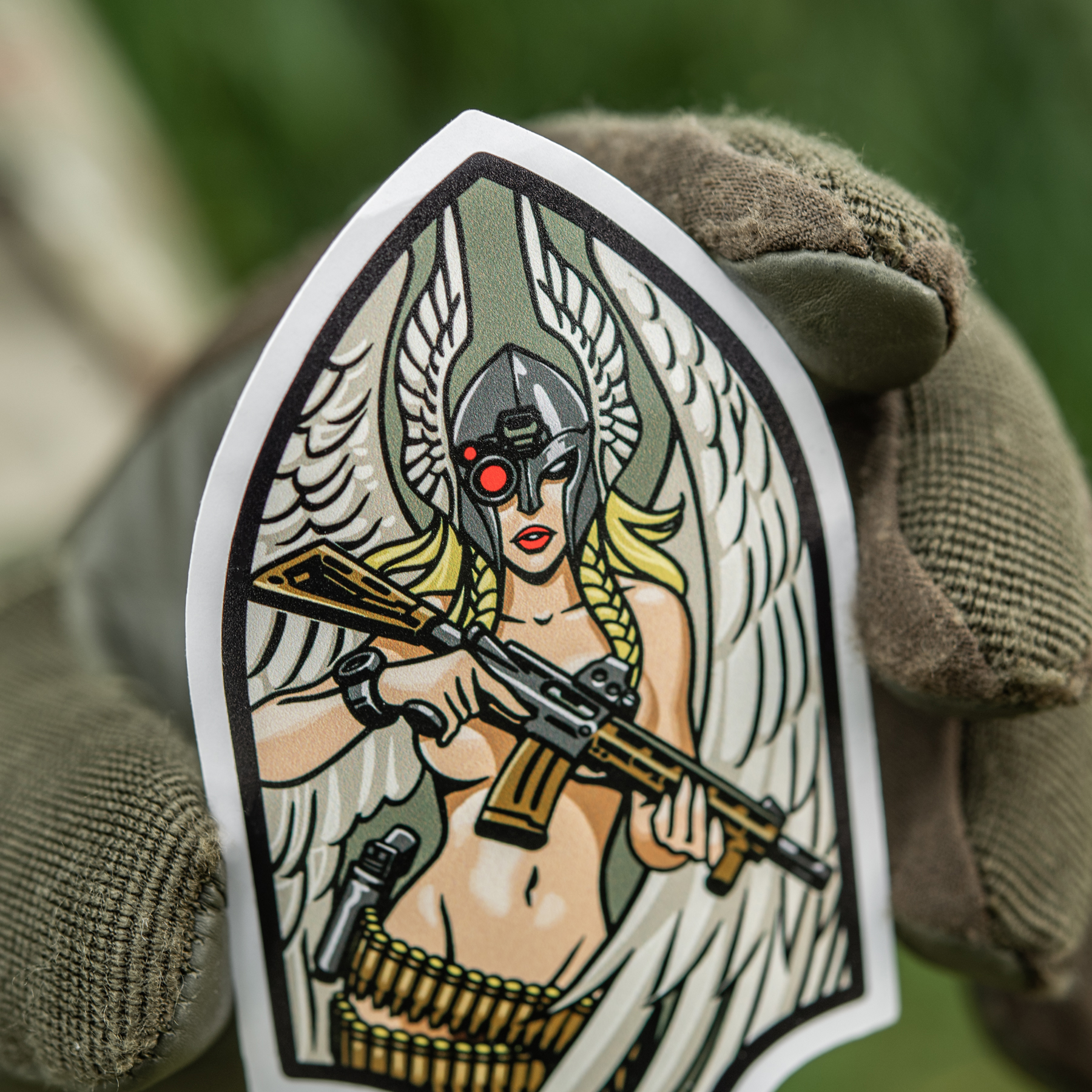 M-Tac наклейка Valkyrie Black — 4