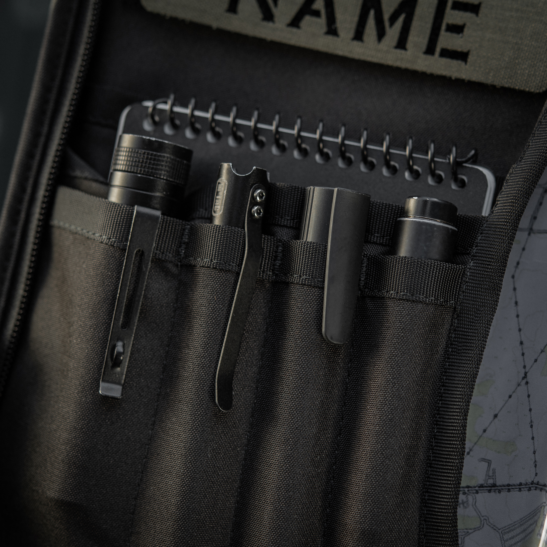 M-Tac планшет-органайзер А5 Elite Multicam Black — 30