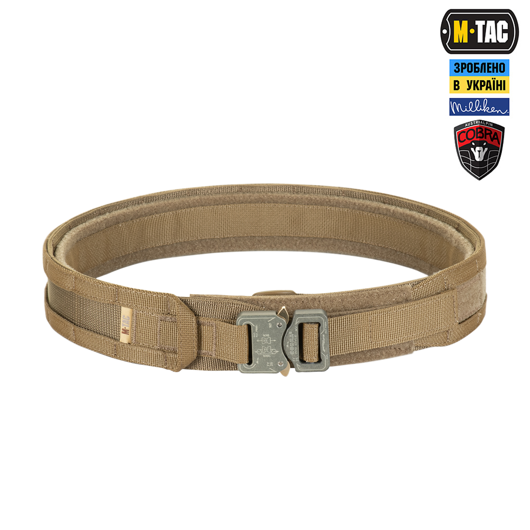 M-Tac ремень Range Belt Cobra Buckle Gen.IV Coyote — 2