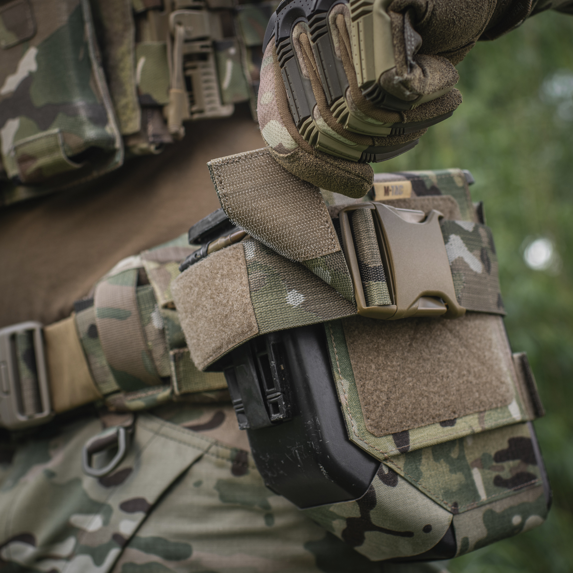 M-Tac подсумок для короба M249 FAST Multicam — 11