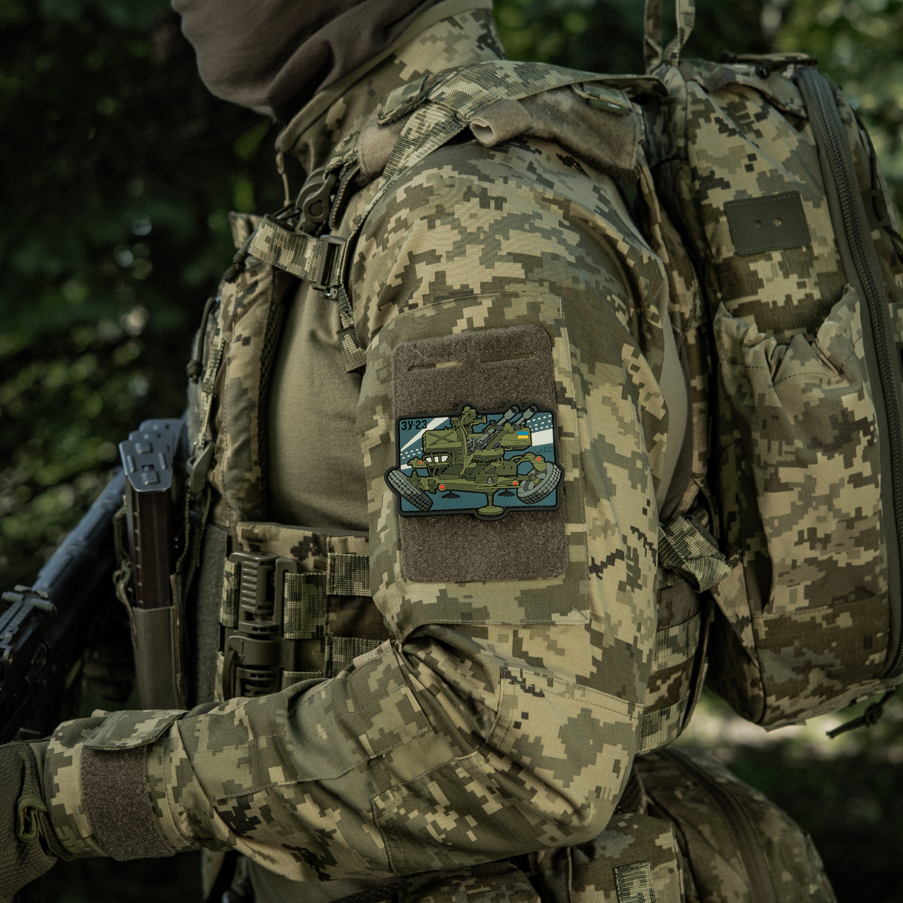 M-Tac нашивка ЗУ-23 (PVC) — 11