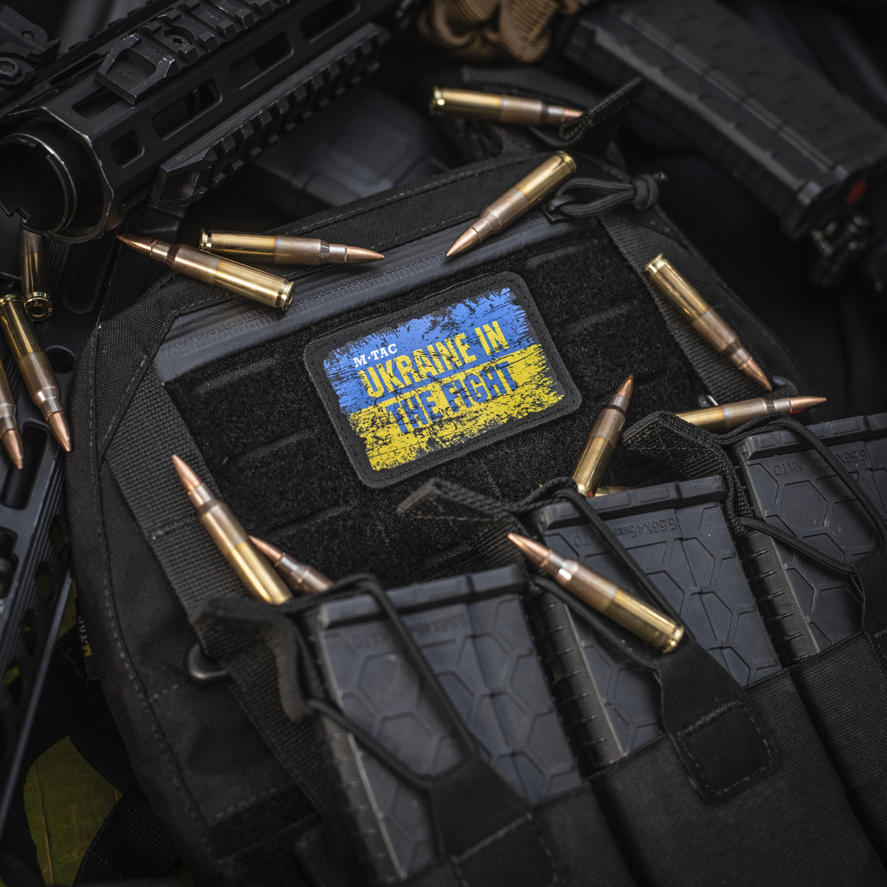 M-Tac нашивка Ukraine in the Fight (80х50 мм) — 7