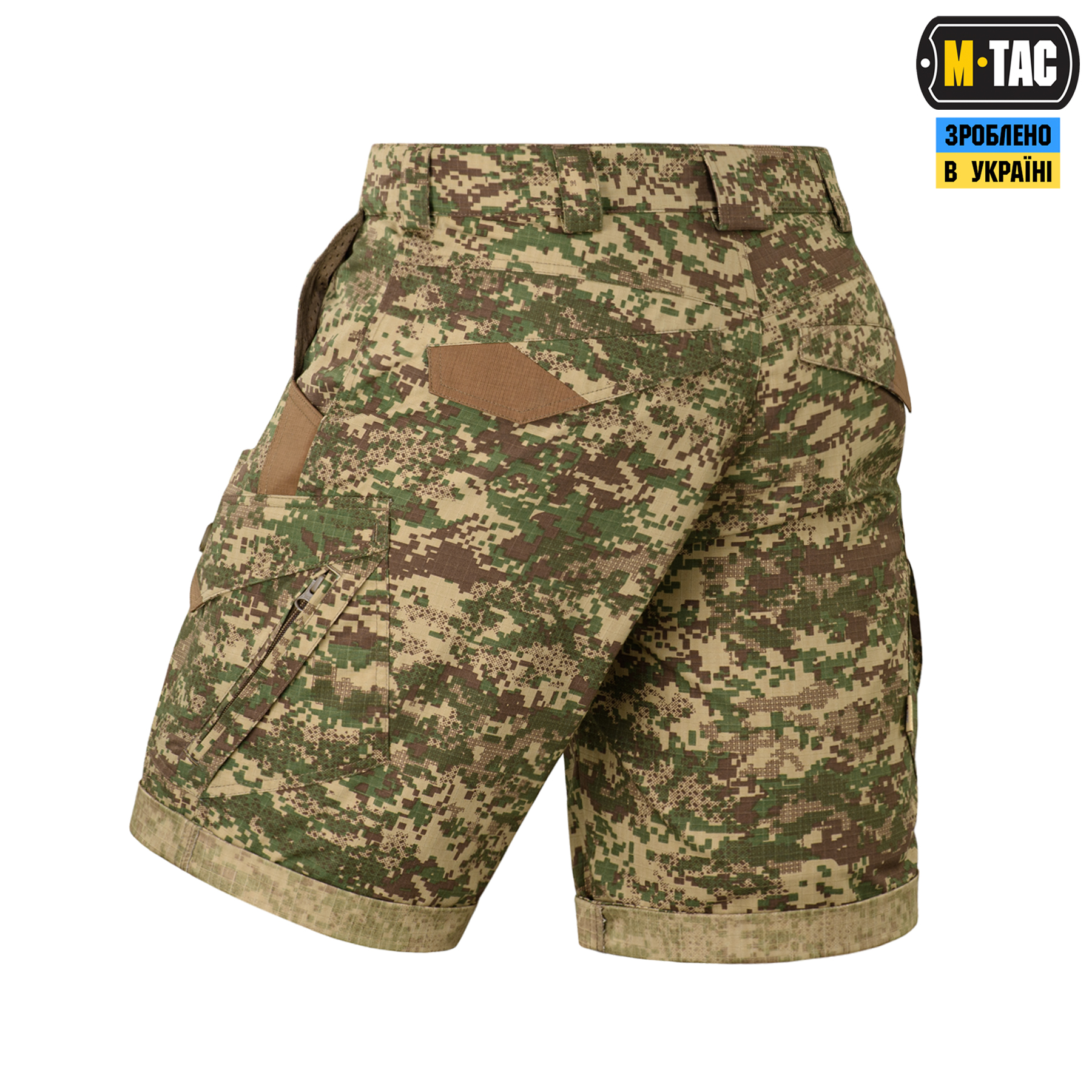 M-Tac шорты Aggressor Gen.II рип-стоп NGU Camo — 5