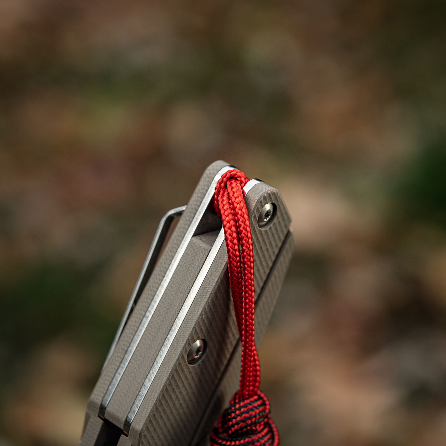 M-Tac темляк Scandinavian Mannaz Silver Black&Red — 11