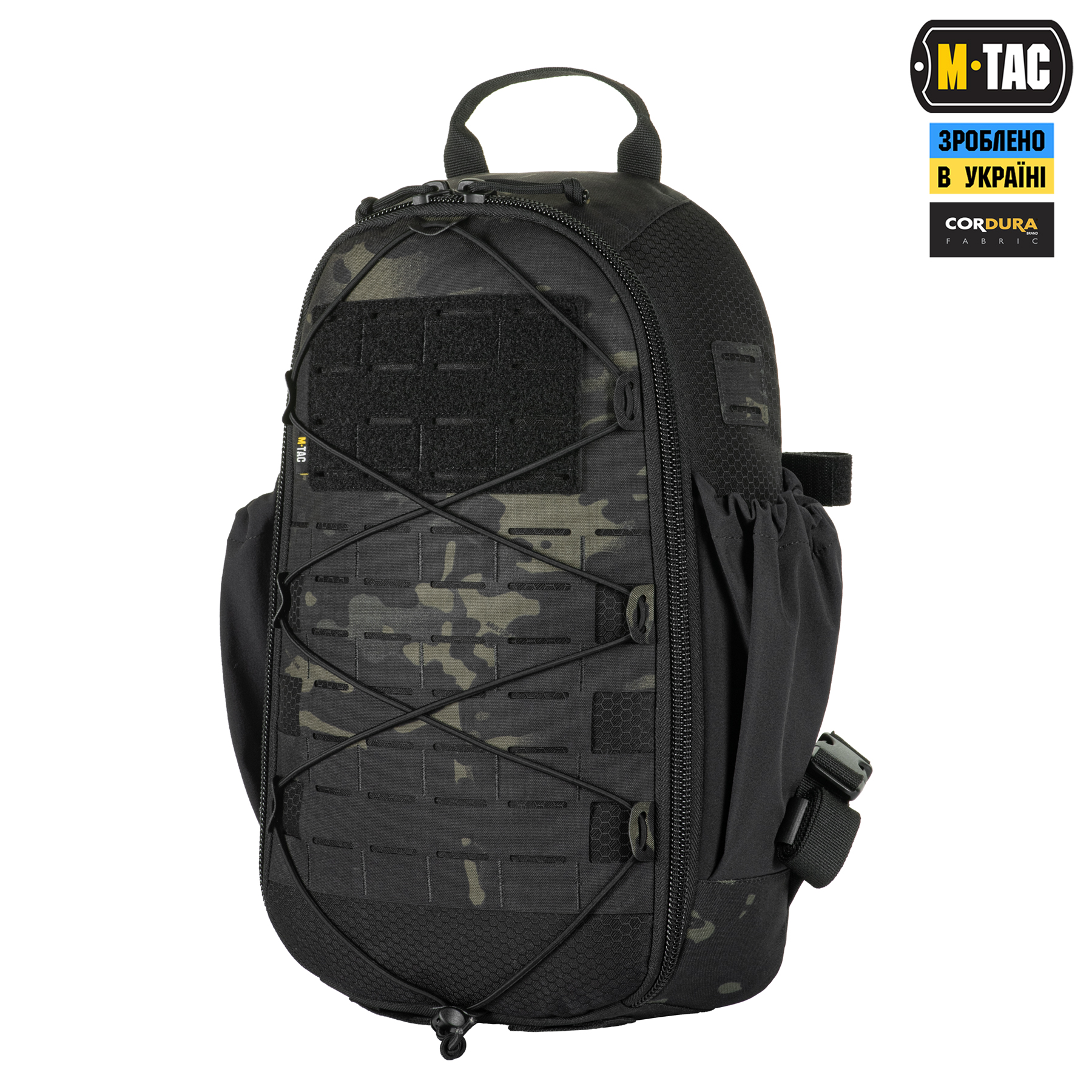Рюкзак M-Tac Sturm Elite Мультикам Black/Black (10248208) Чорний