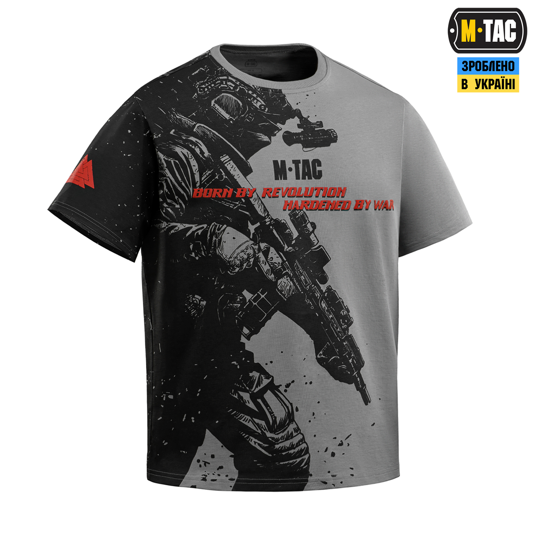 M-Tac футболка Warrior Oversize Light Grey — 5