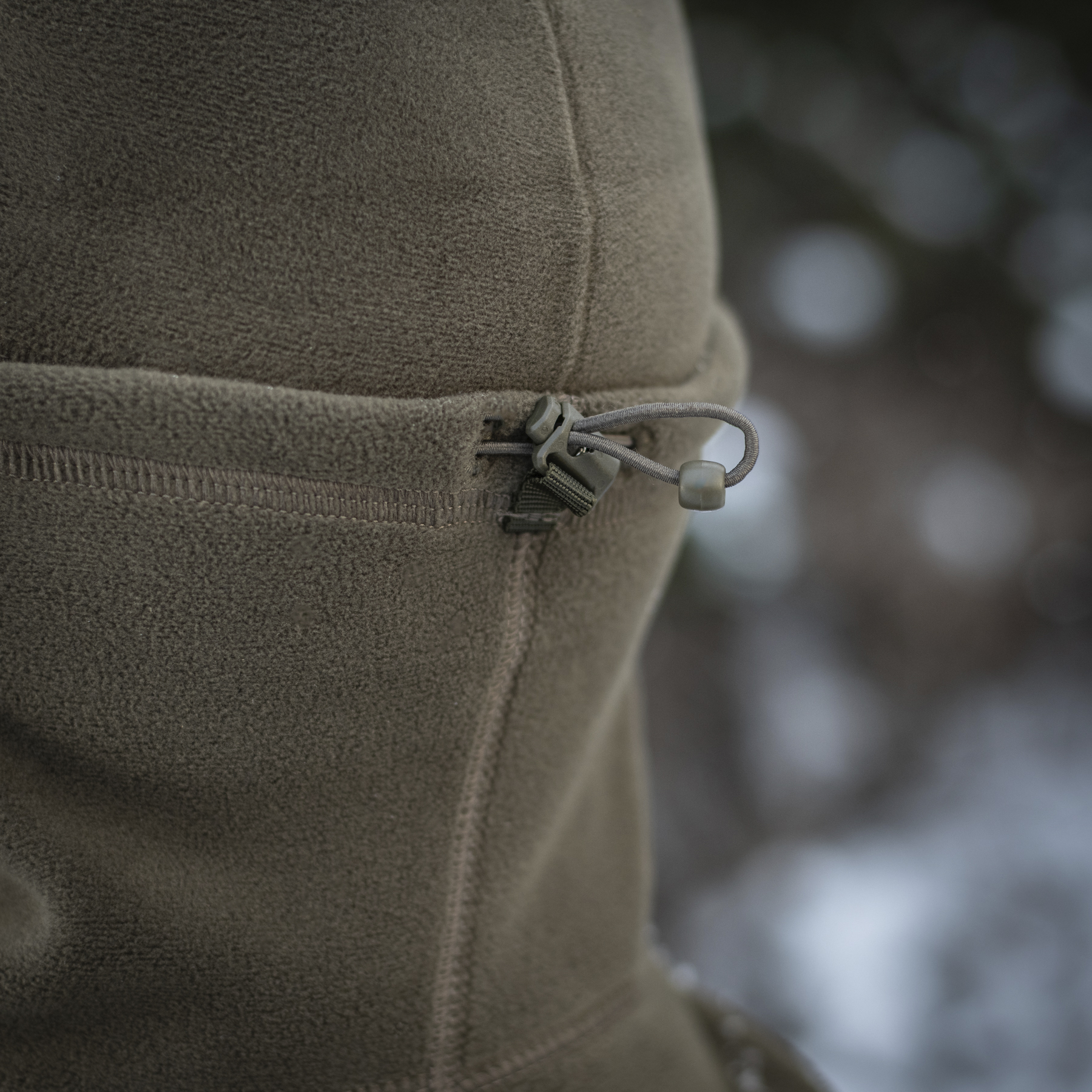 M-Tac шарф-труба анатомический с затяжкой Polartec Dark Olive — 18