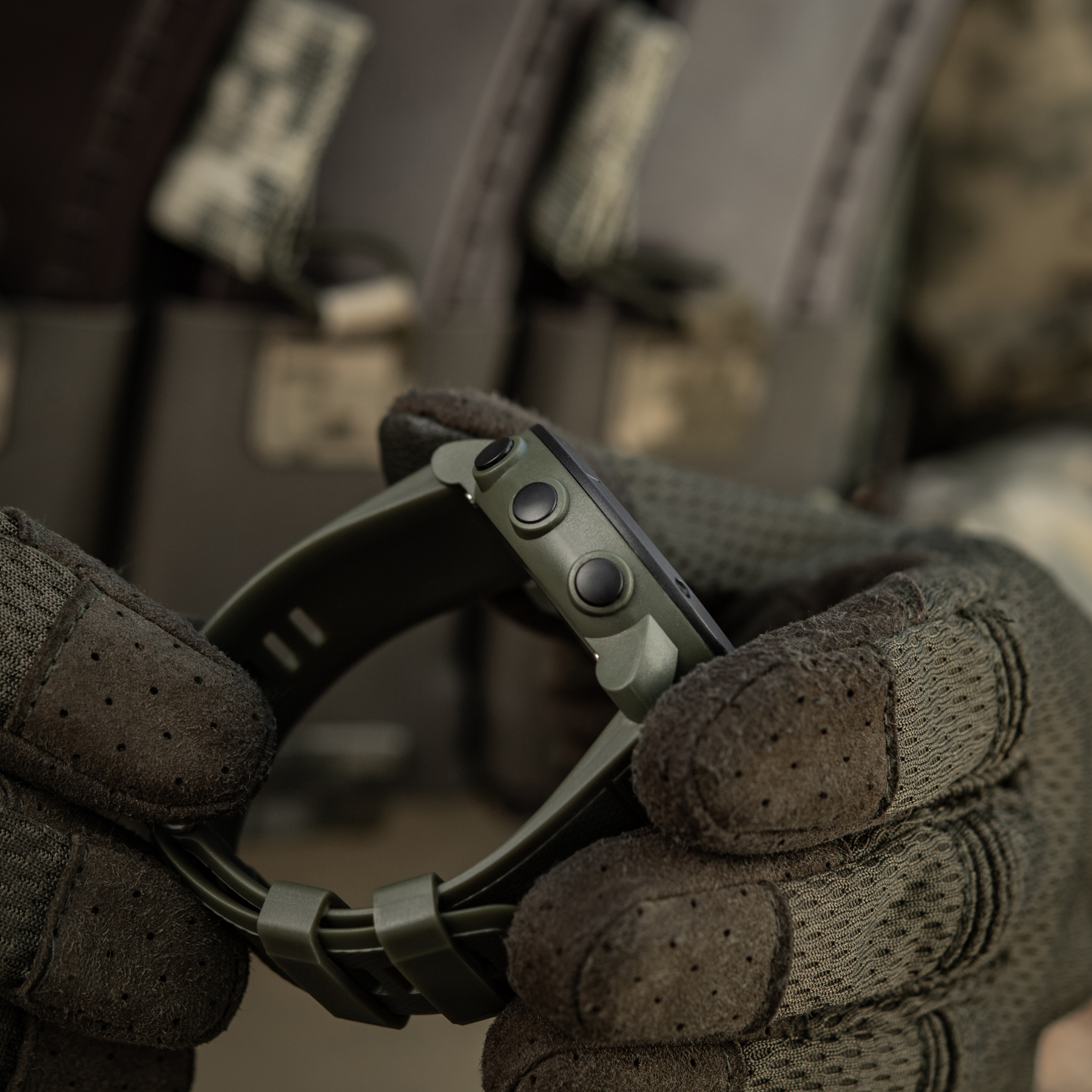 M-Tac часы тактические с компасом 2095 Army Green — 20