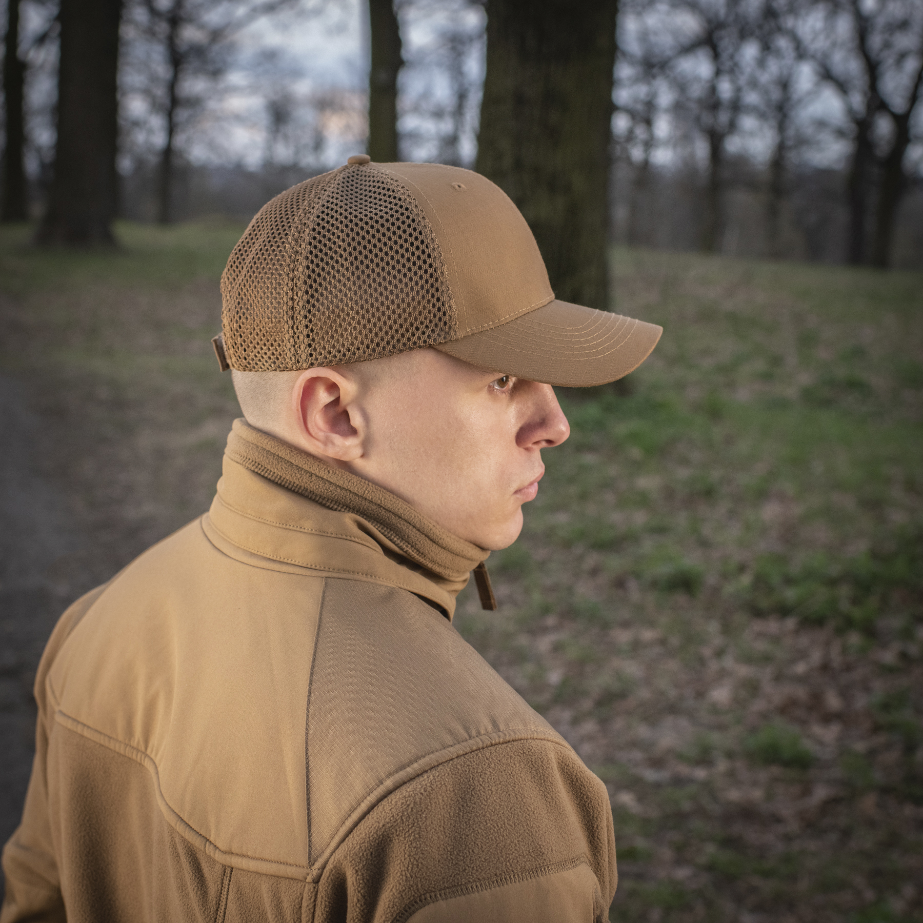 M-Tac бейсболка с сеткой Flex рип-стоп Coyote Brown — 8