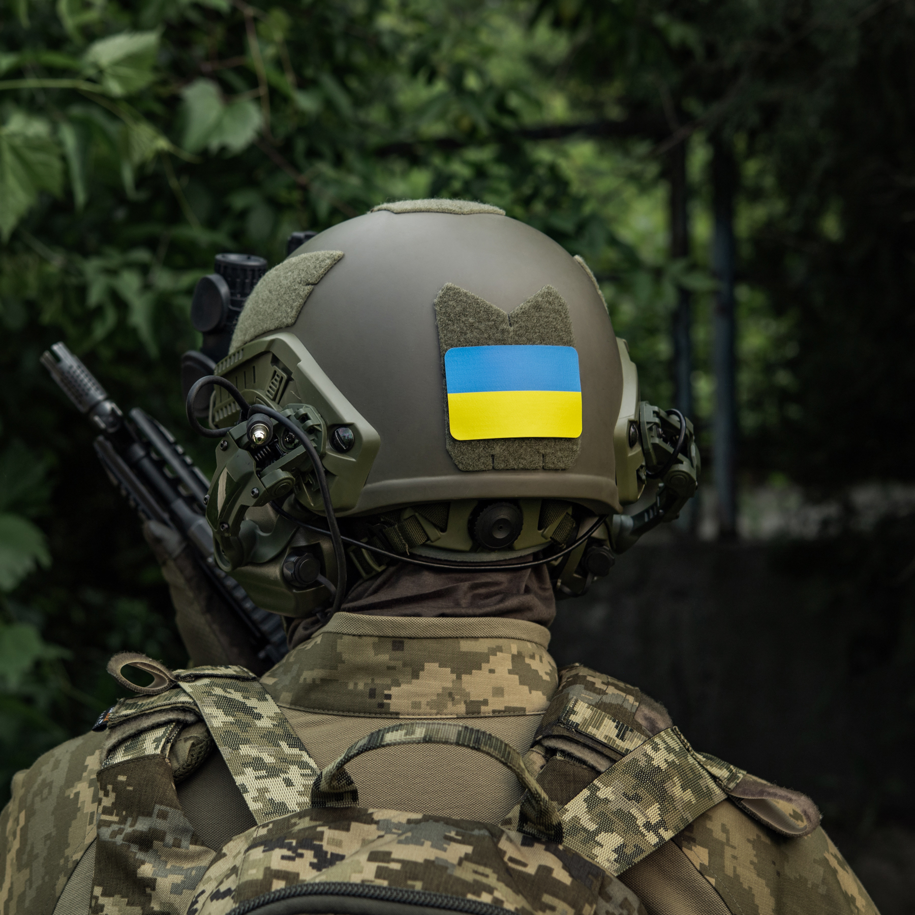 M-Tac нашивка флаг Украины (80х50 мм) Yellow/Blue — 12