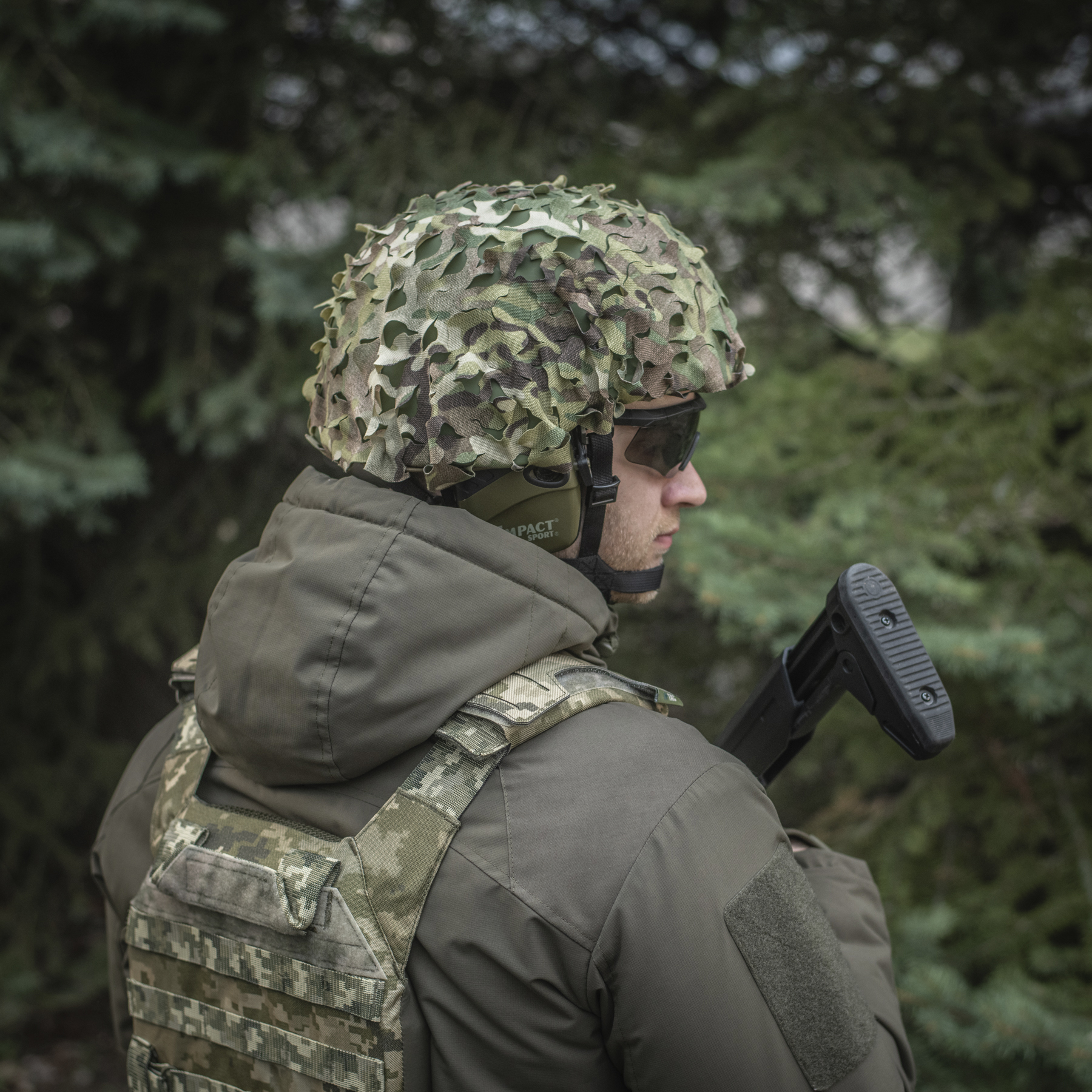 M-Tac кавер на шлем Вільха Multicam — 14