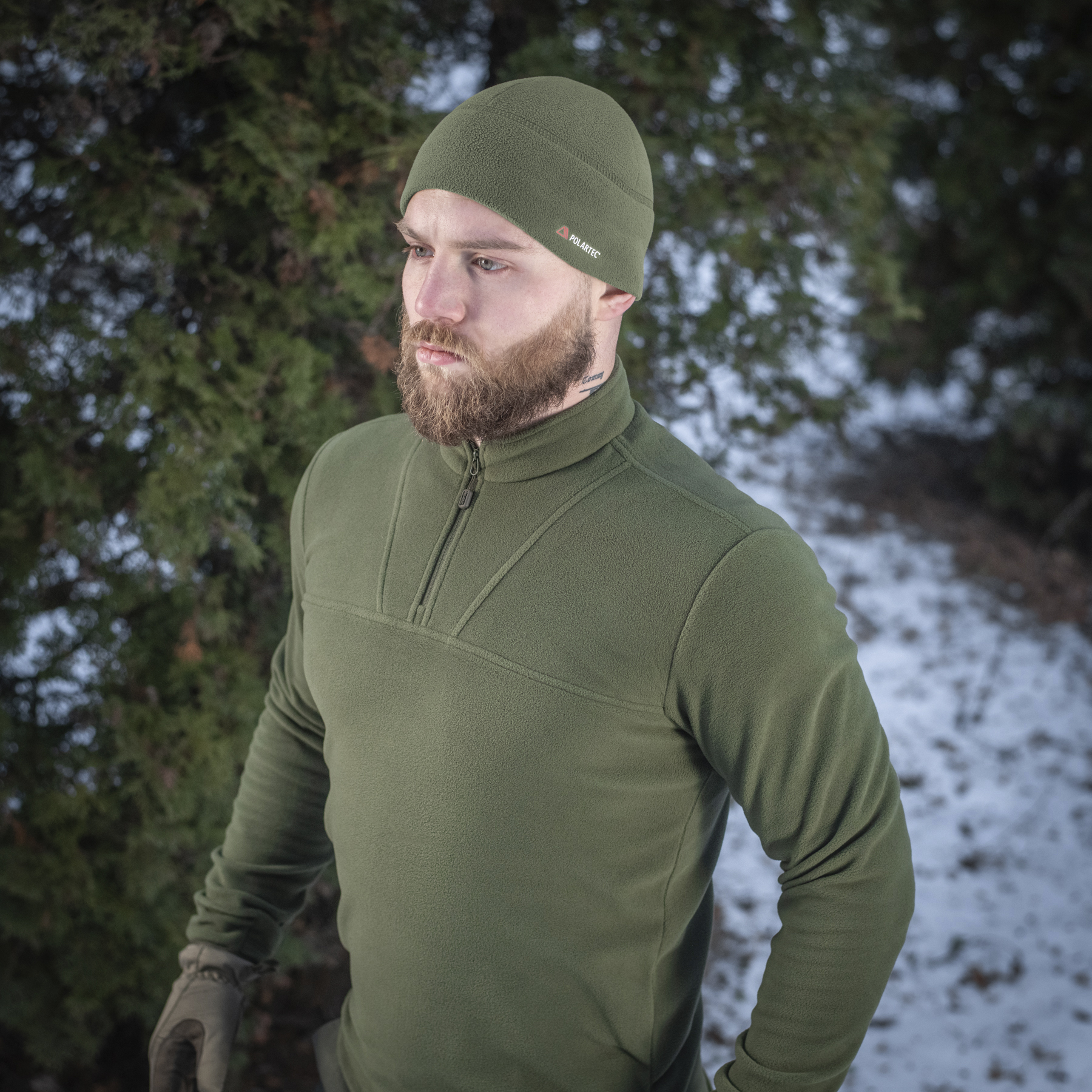 M-Tac кофта Delta Polartec Army Olive — 9