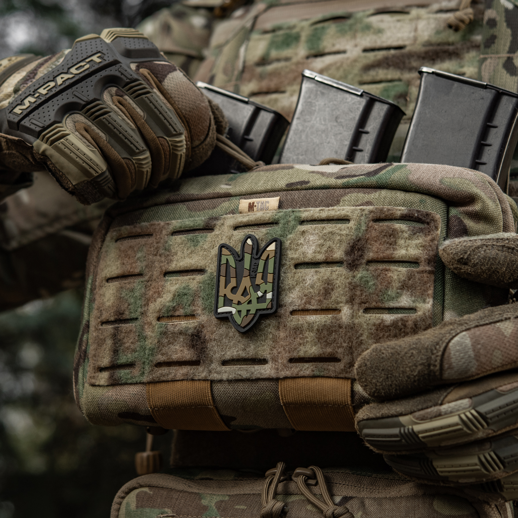 M-Tac Нашивка Тризуб MC — 12