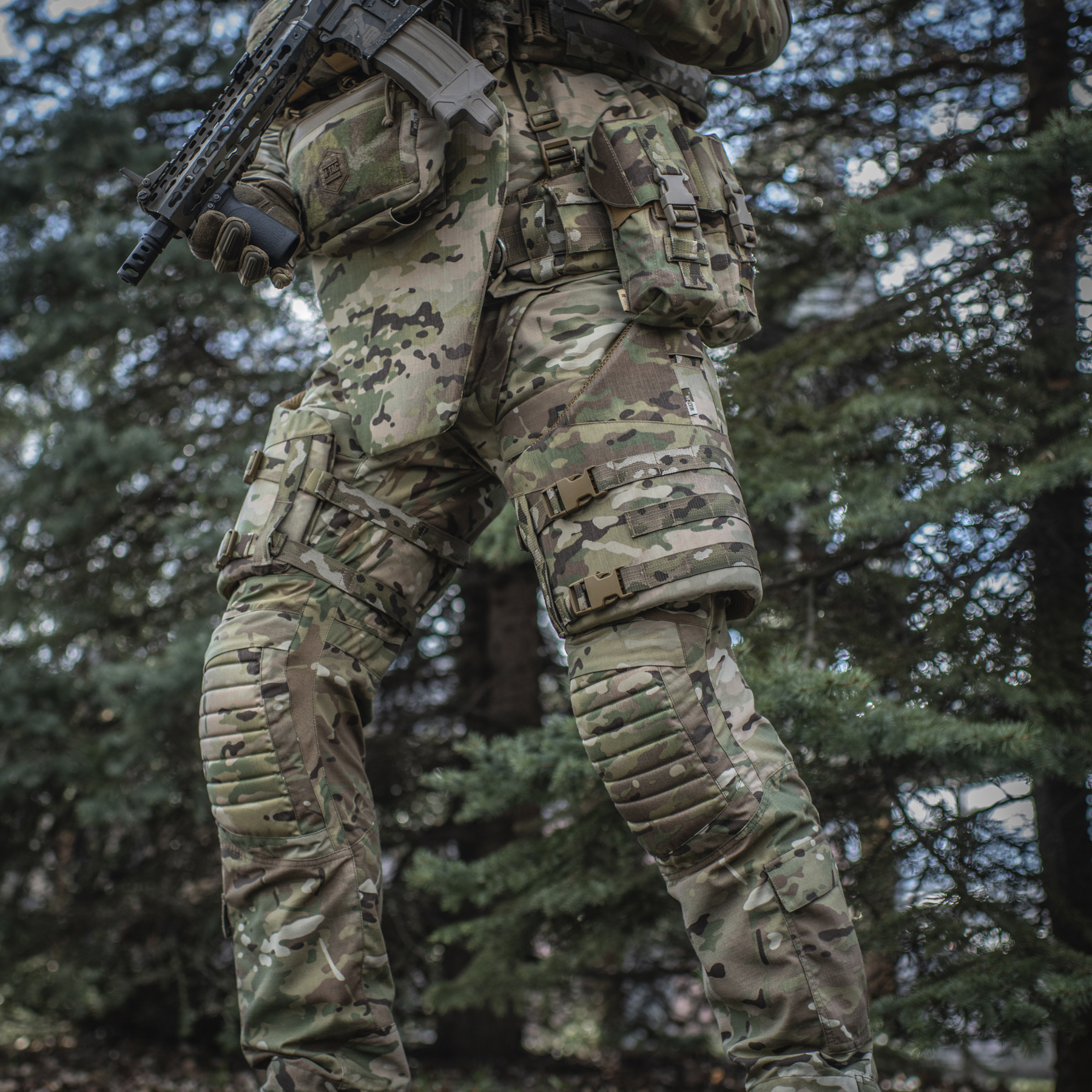 M-Tac защита бедер с баллистическим пакетом 1 класс (FMS) Multicam — 39