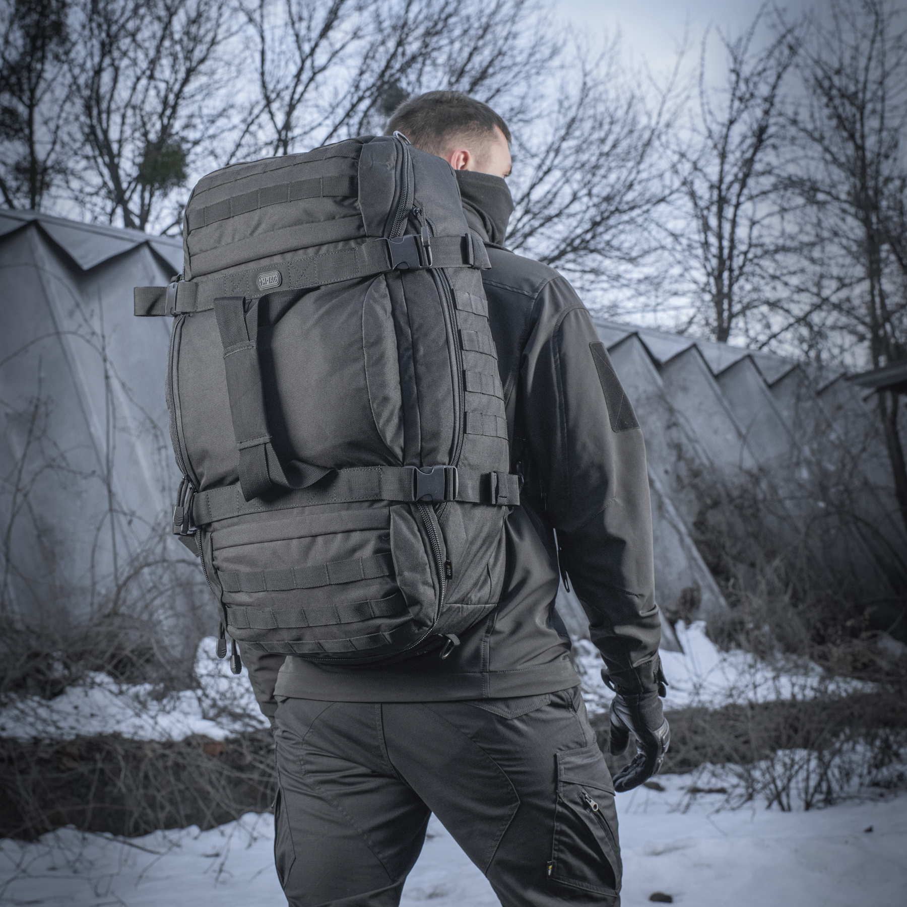 M-Tac сумка-рюкзак Hammer Black — 10