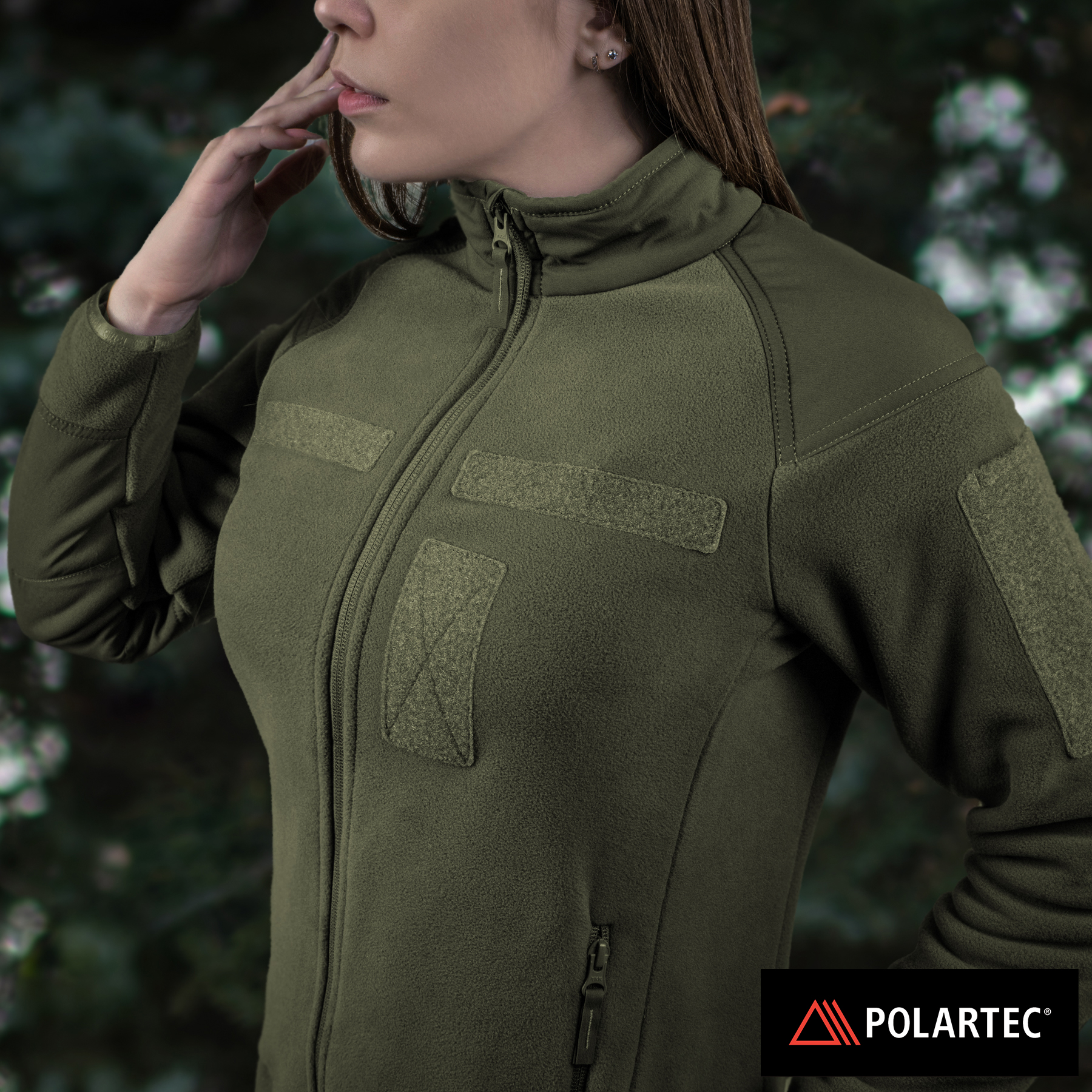 M-Tac куртка Combat Fleece Polartec Jacket Lady Army Olive — 13