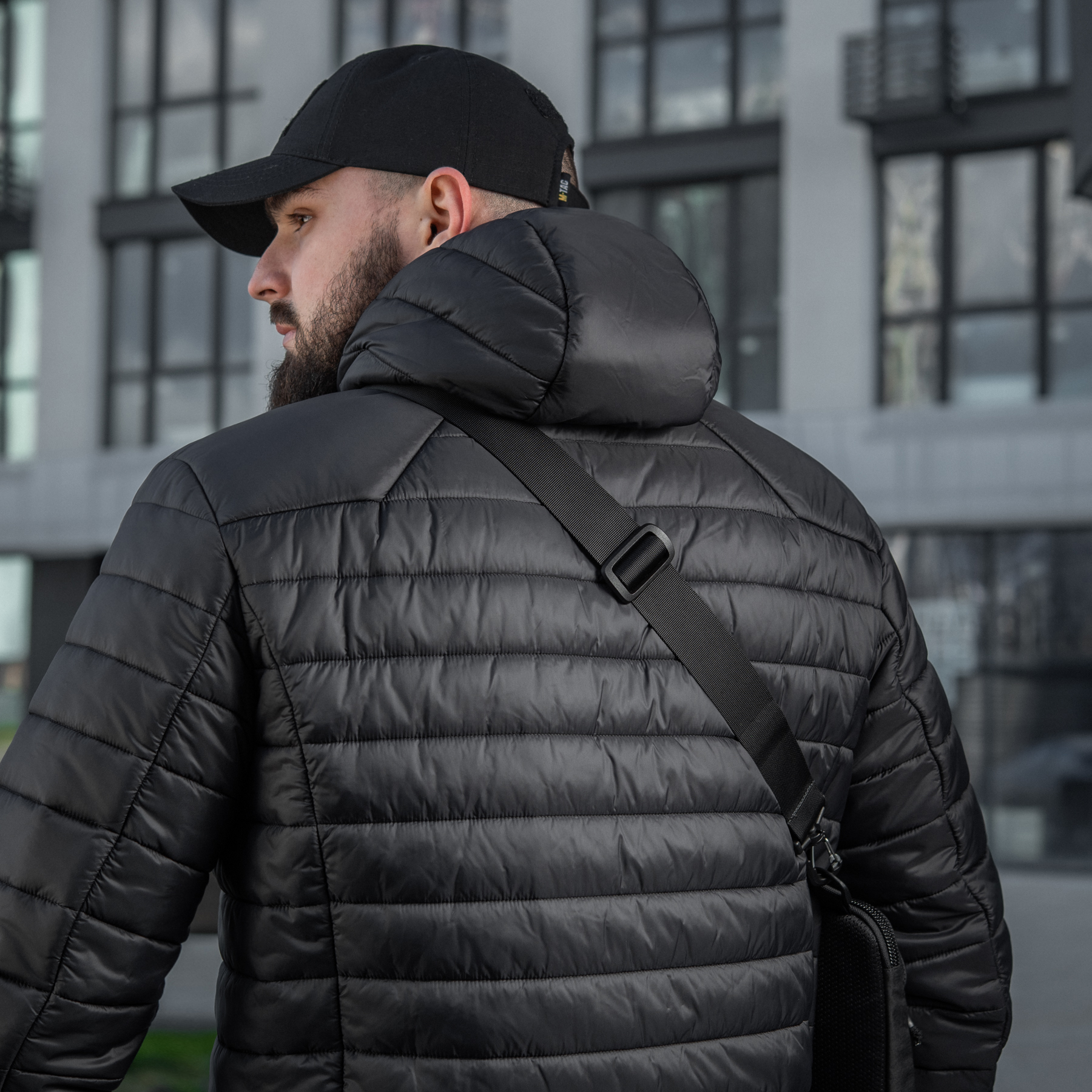 M-Tac сумка Admin Bag Large Elite с липучкой Black — 25