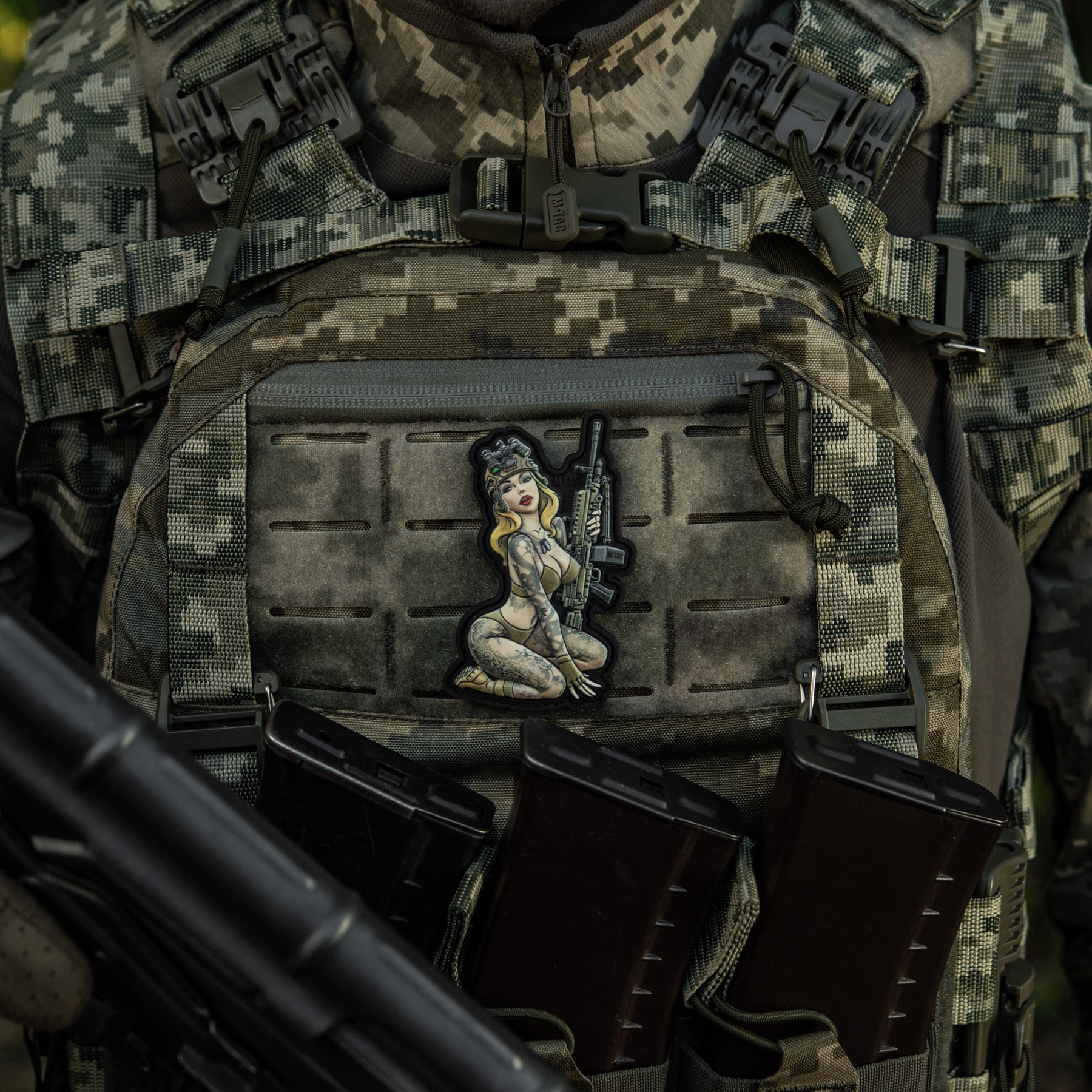 M-Tac нашивка girl №5 PVC Skandinavik — 4