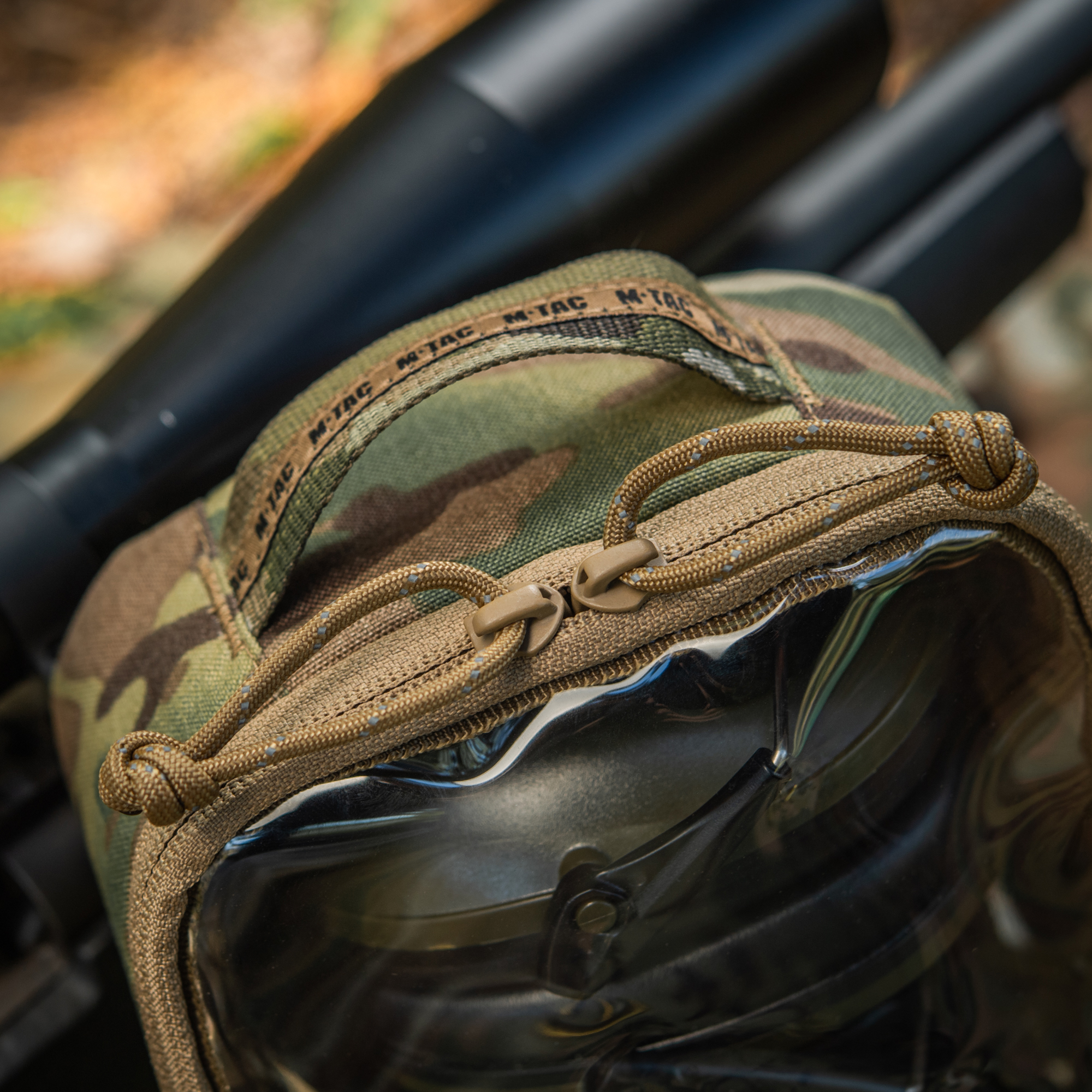 M-Tac органайзер утилитарный прозрачный Elite Small (22х14 см) Multicam — 9