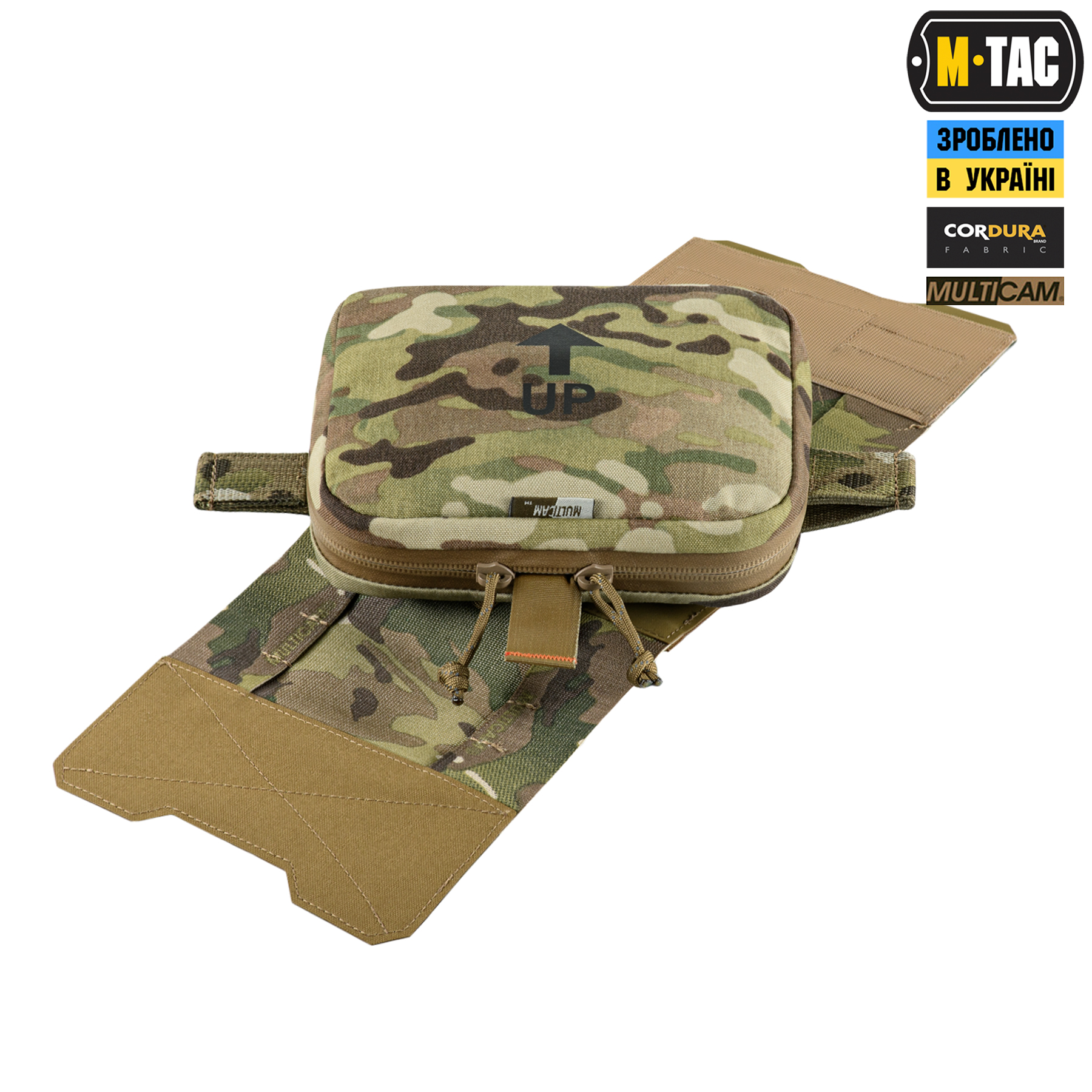 M-Tac подсумок медицинский горизонтальный Large Elite Multicam — 8