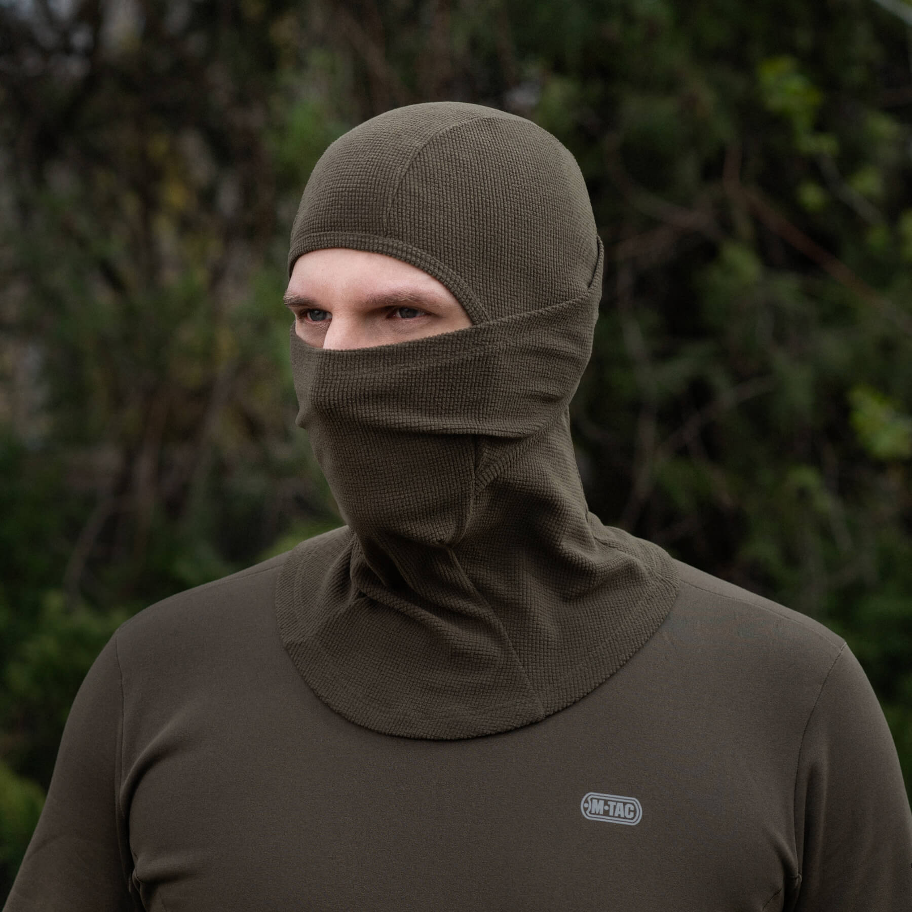 M-Tac балаклава-ниндзя Pro микрофлис рип-стоп Dark Olive — 8