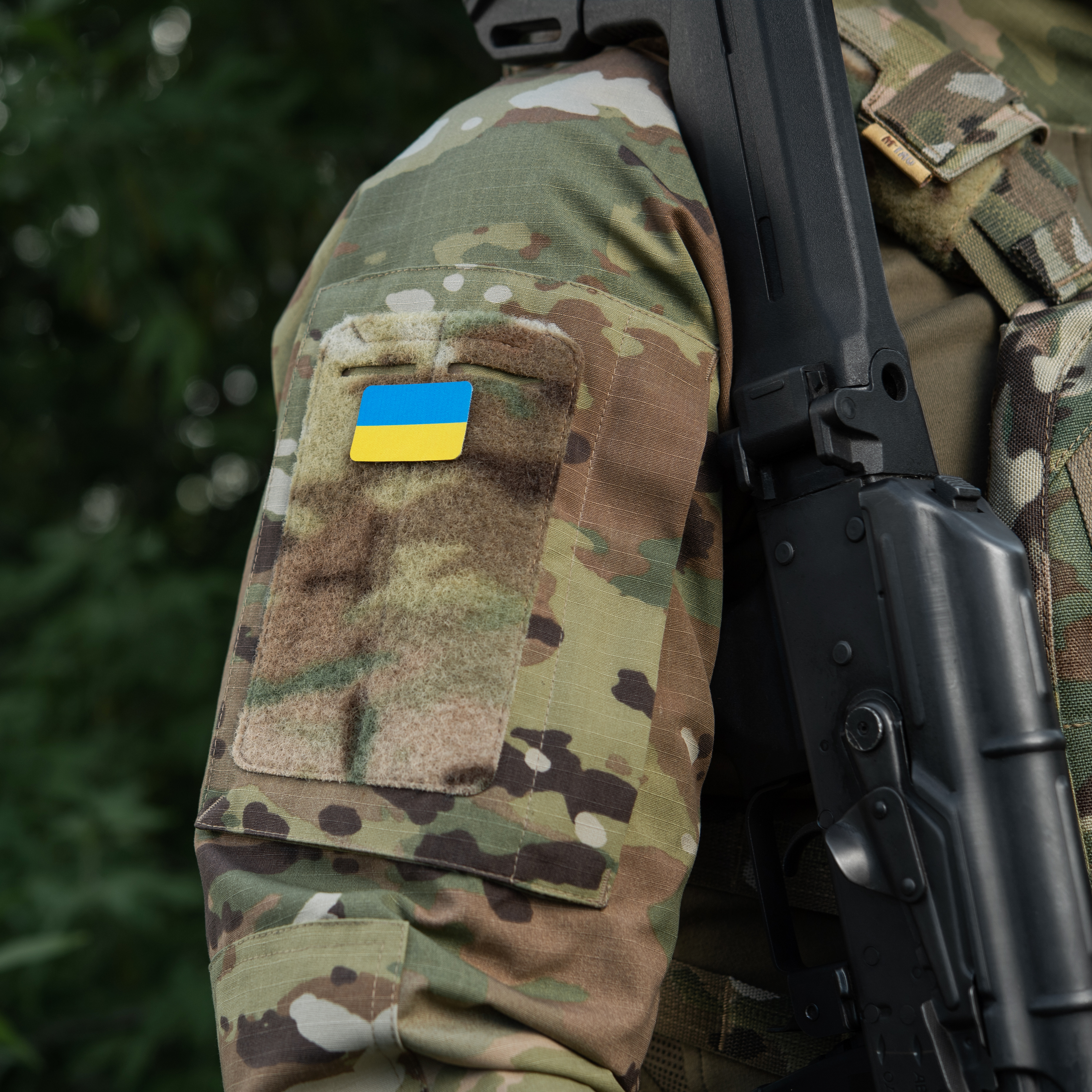 M-Tac нашивка флаг Украины (38х24 мм) Yellow/Blue — 8