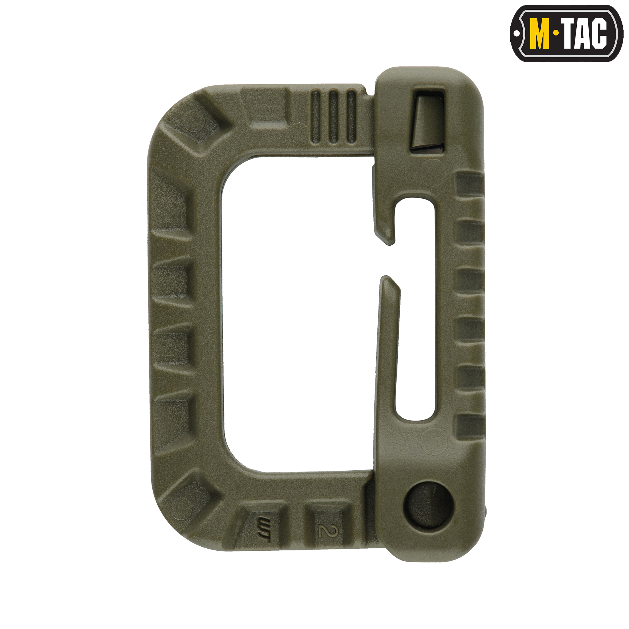 Карабин пластиковый Grimloc OD Green — 4