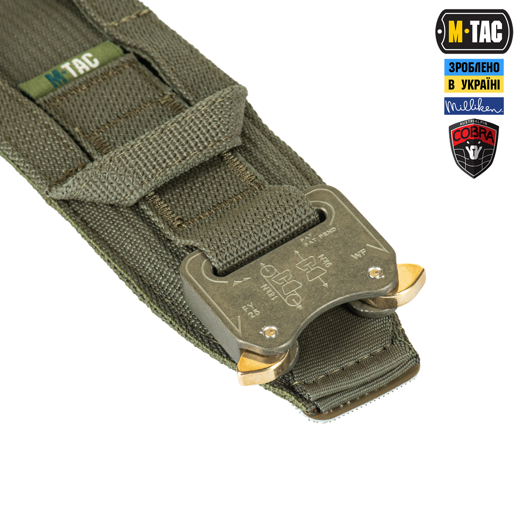 M-Tac ремень Range Belt Cobra Buckle Gen.IV Ranger Green — 6