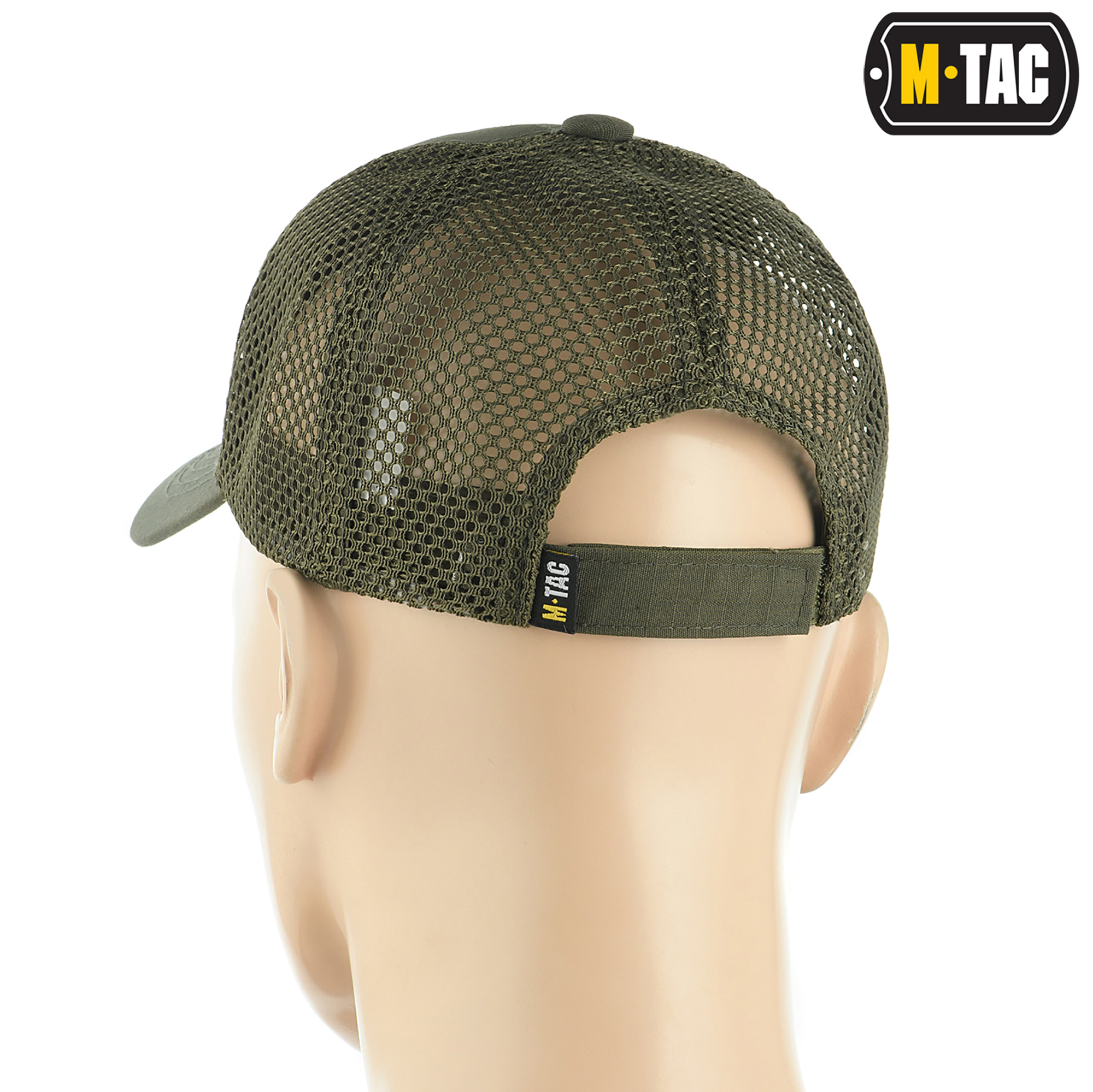M-Tac бейсболка с сеткой Flex рип-стоп Army Olive — 4
