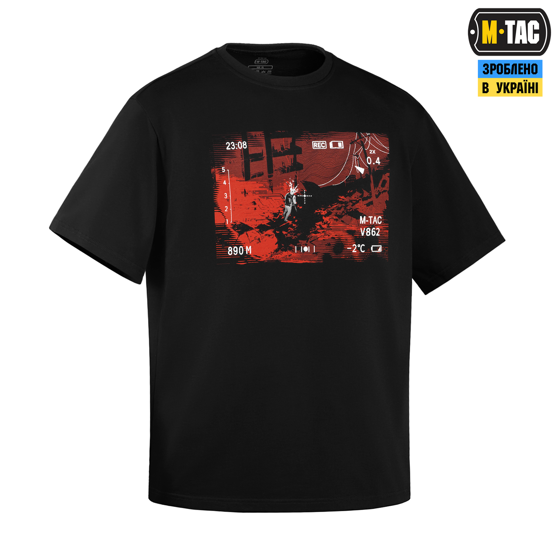 M-Tac футболка One Shot Oversize Black — 4