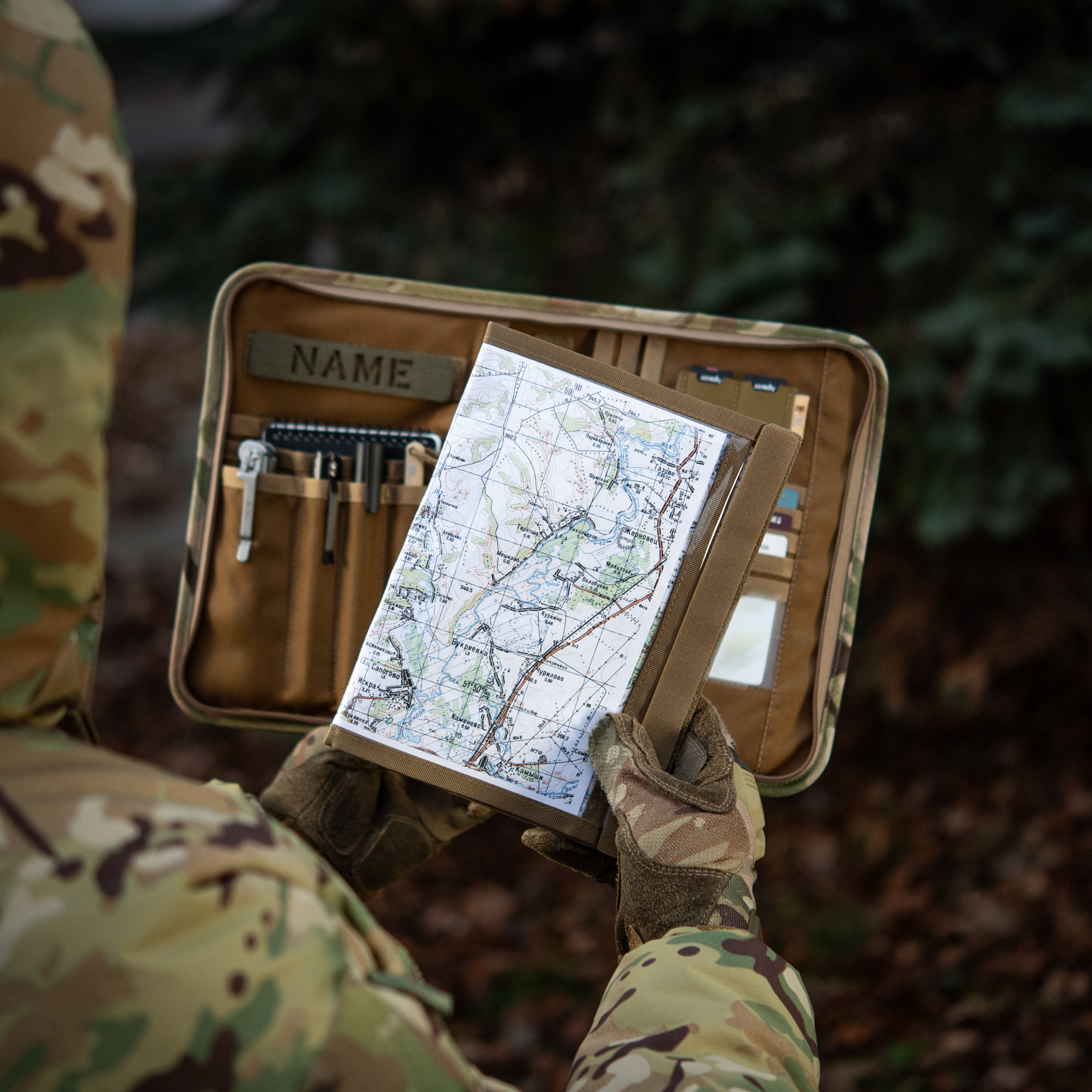 M-Tac планшет-органайзер А5 Elite Multicam — 38