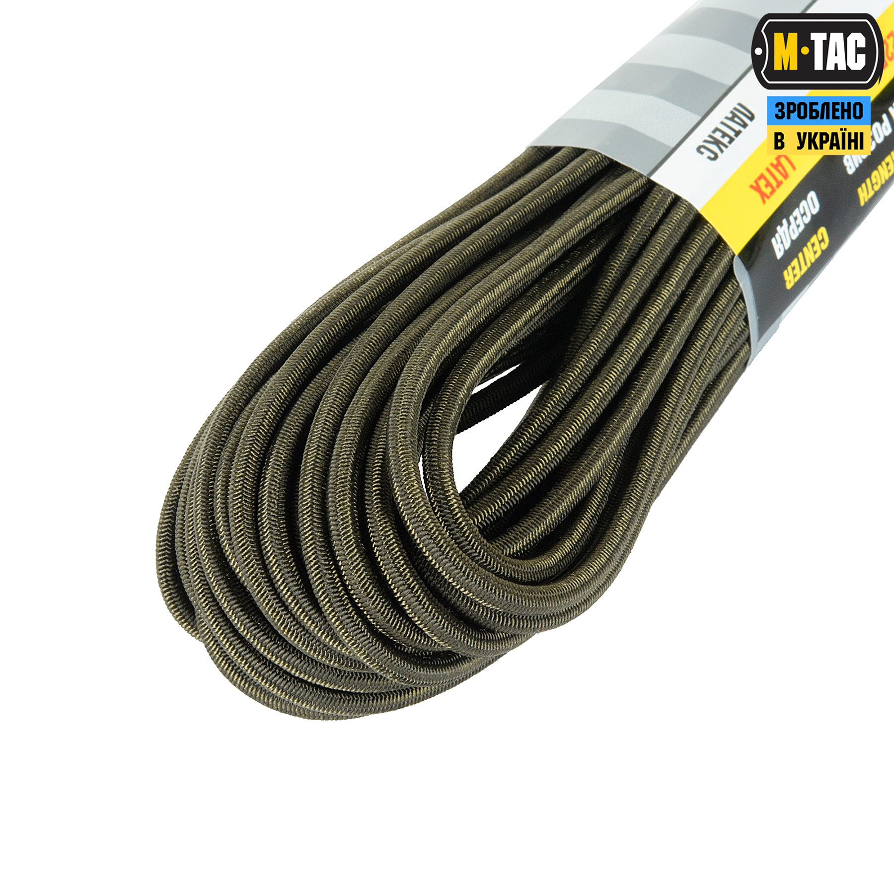 M-Tac паракорд Shock-Cord 3mm 15m OD Green — 4