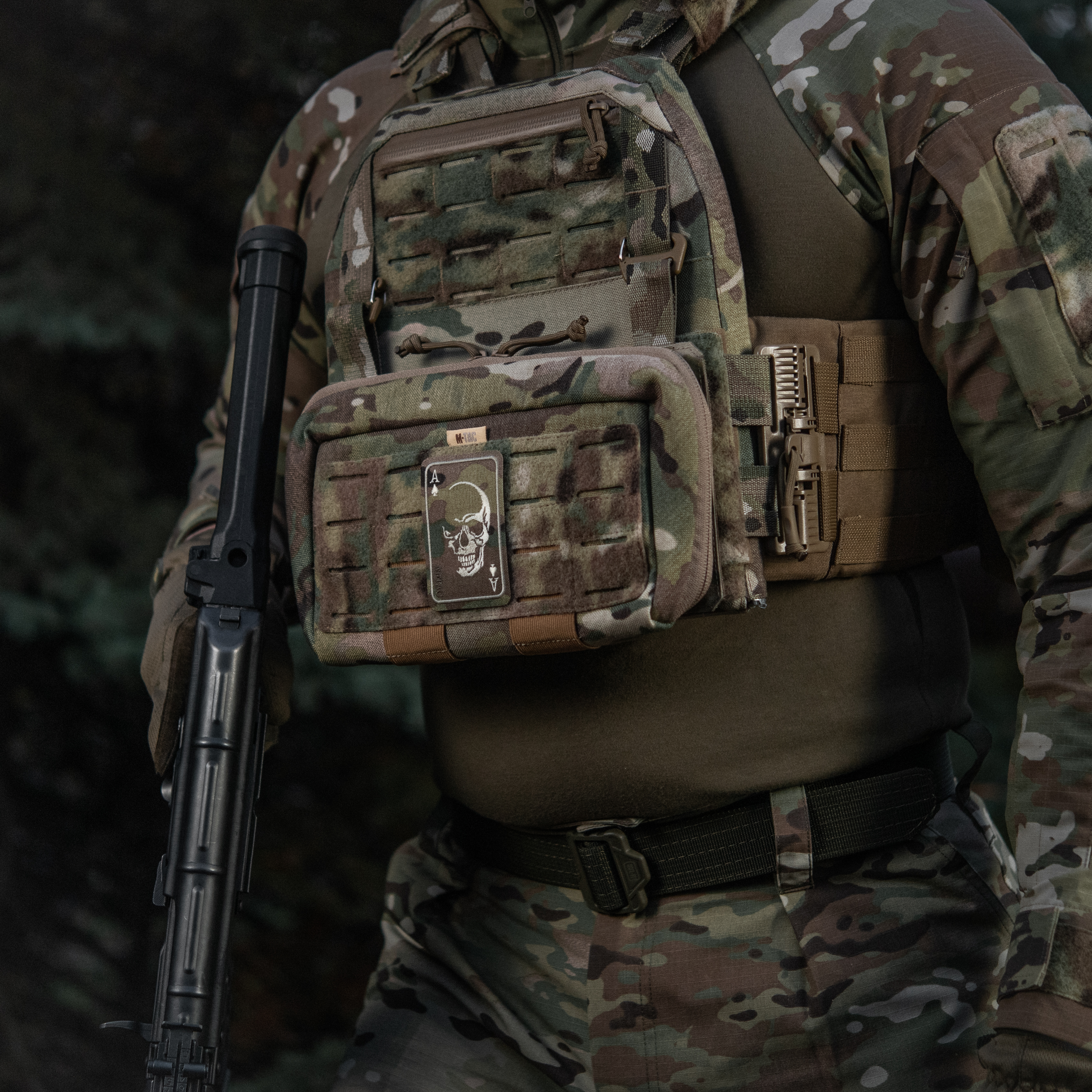 M-Tac нашивка Face of war (вишивка) Multicam — 3
