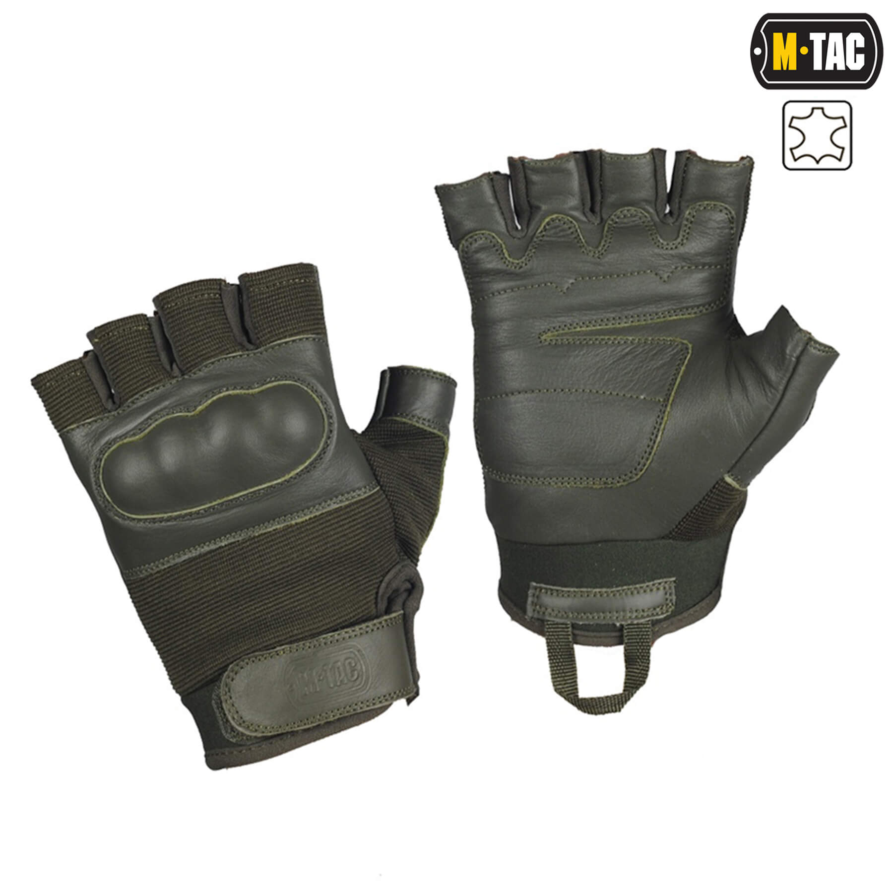 M-Tac перчатки беспалые Assault Mk.4 Olive — 2