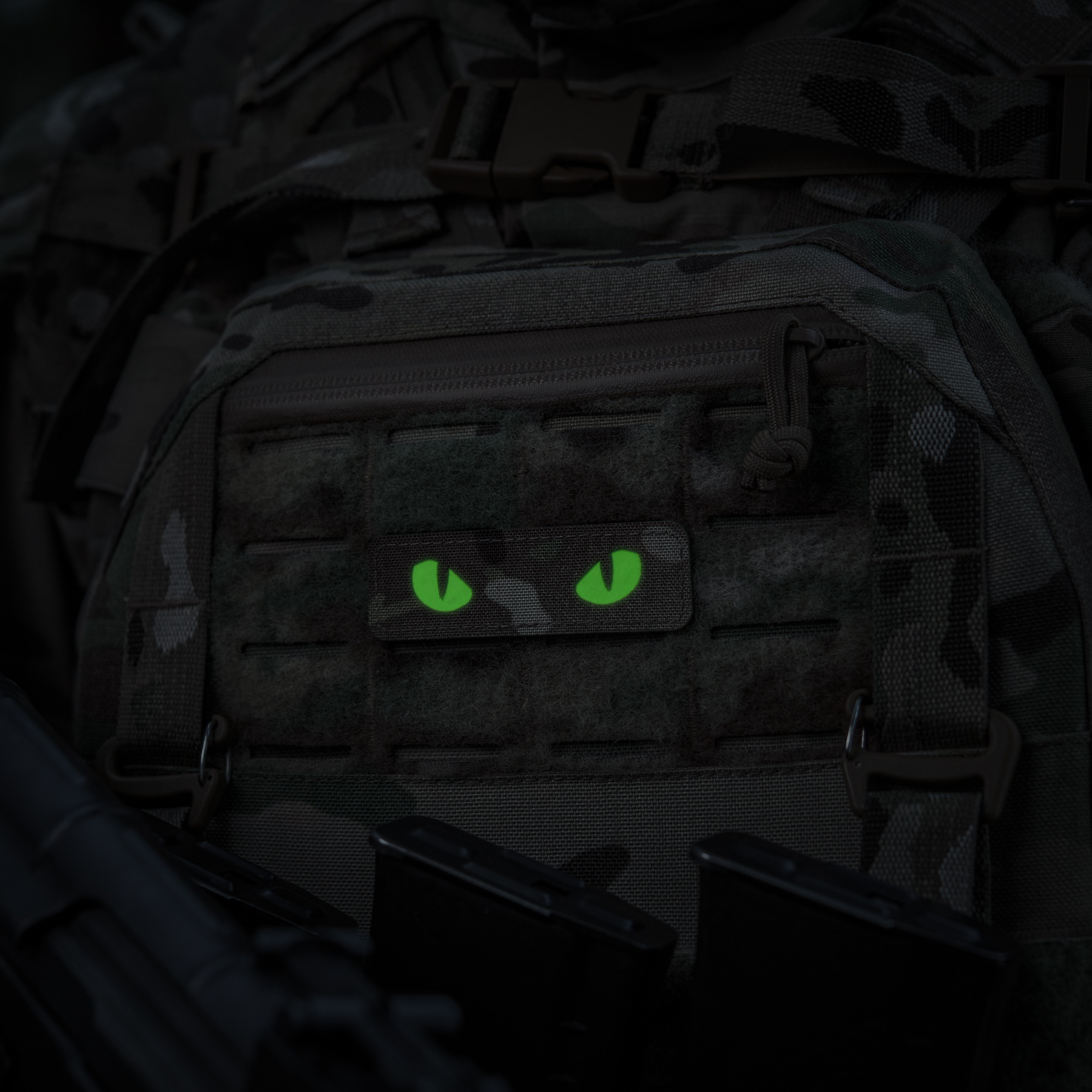 M-Tac нашивка Cat Eyes Laser Cut Multicam/Green/GID — 5