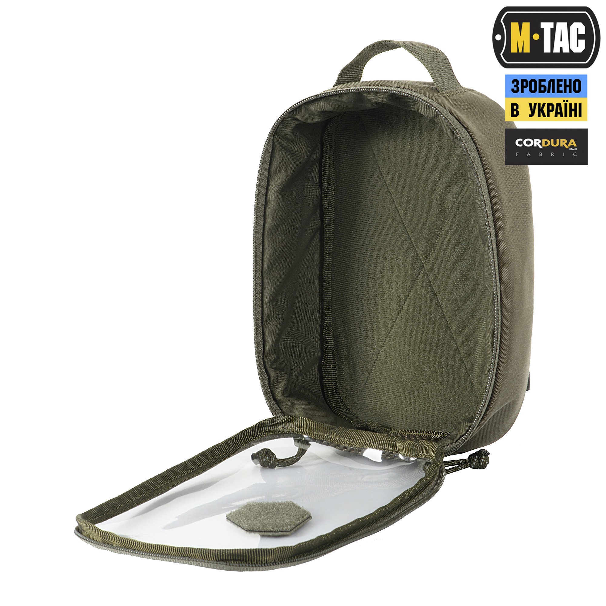 M-Tac органайзер утилитарный прозрачный Elite Small Gen.II Ranger Green — 4