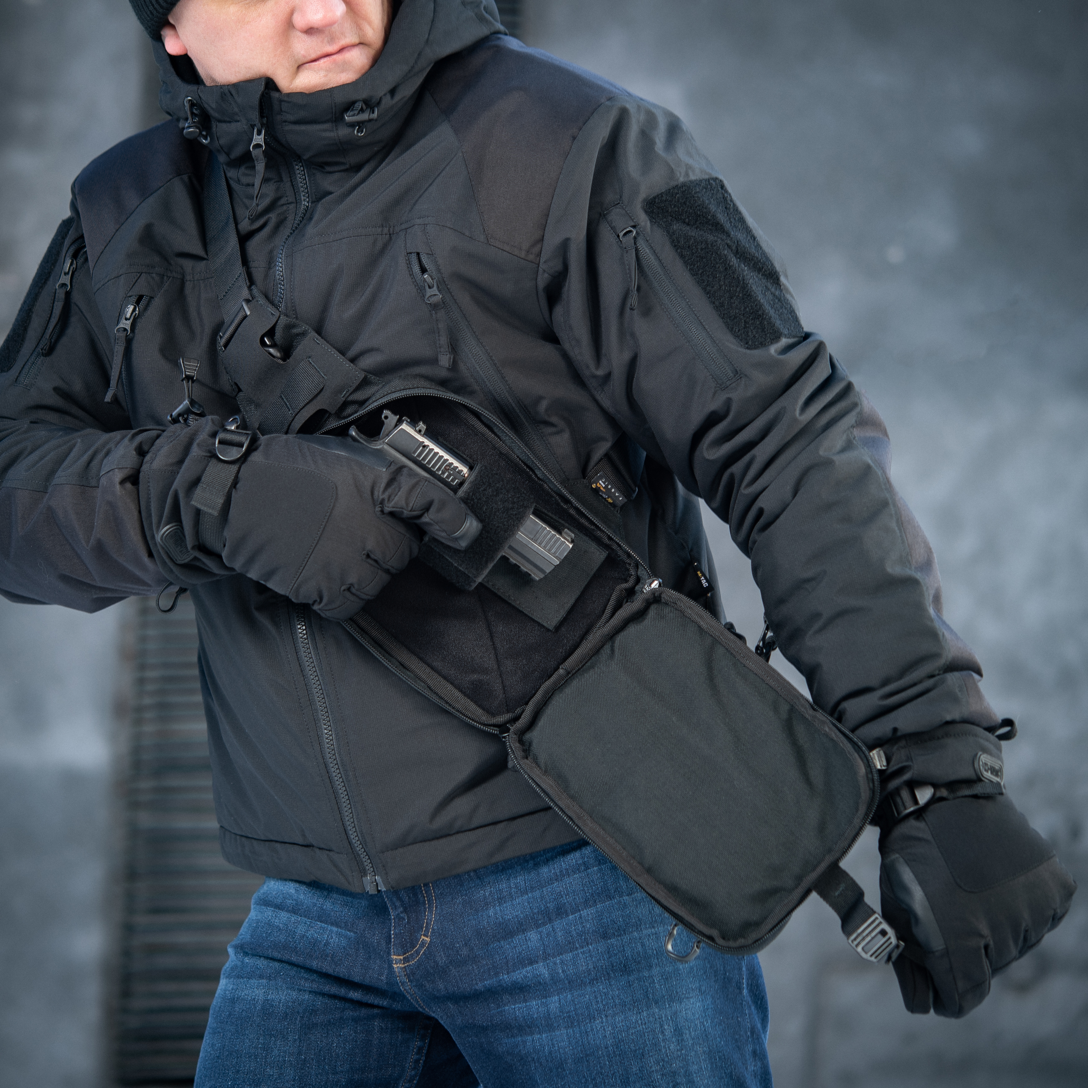 M-Tac сумка Sling Pistol Bag Elite Black — 10