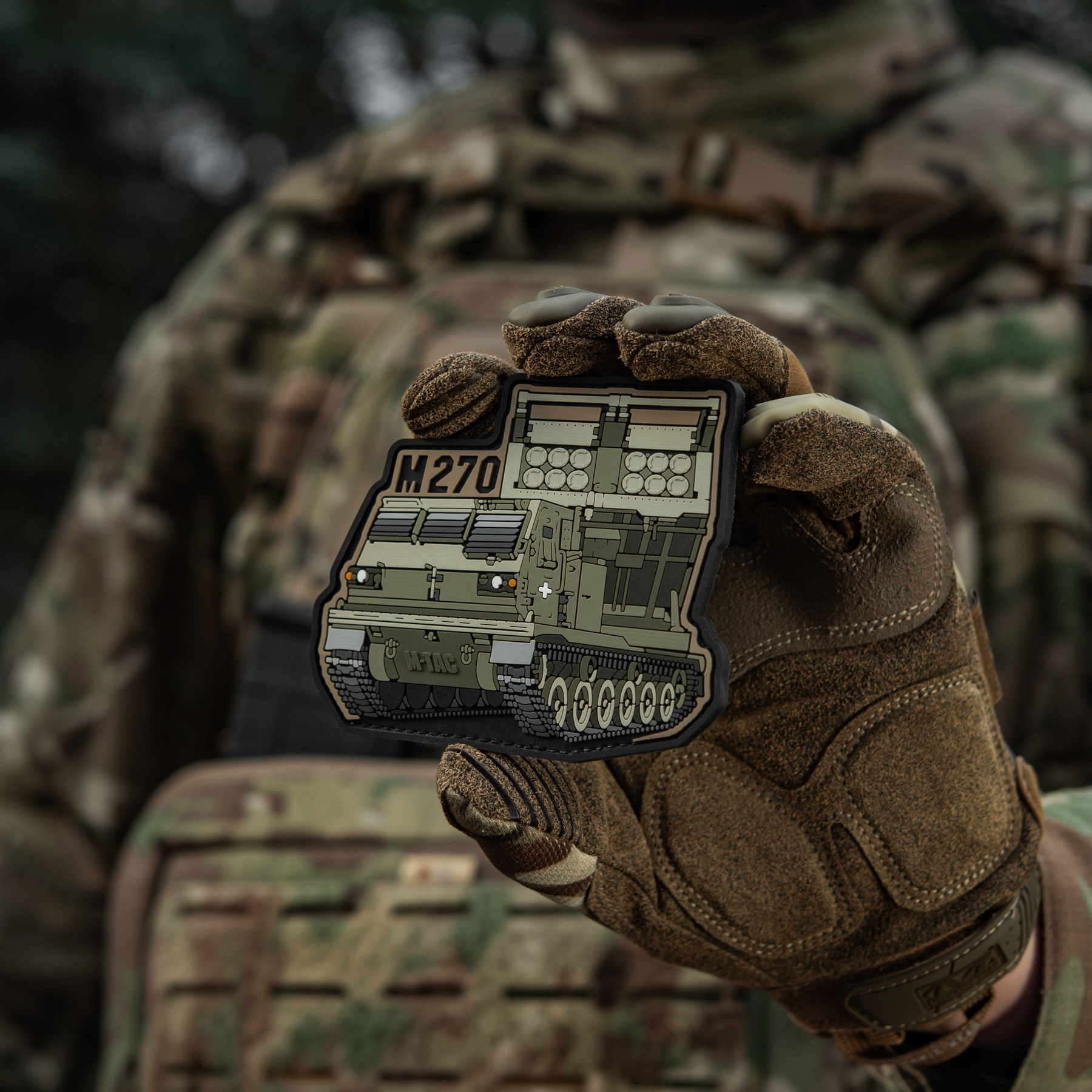 M-Tac нашивка M270 (PVC) — 11