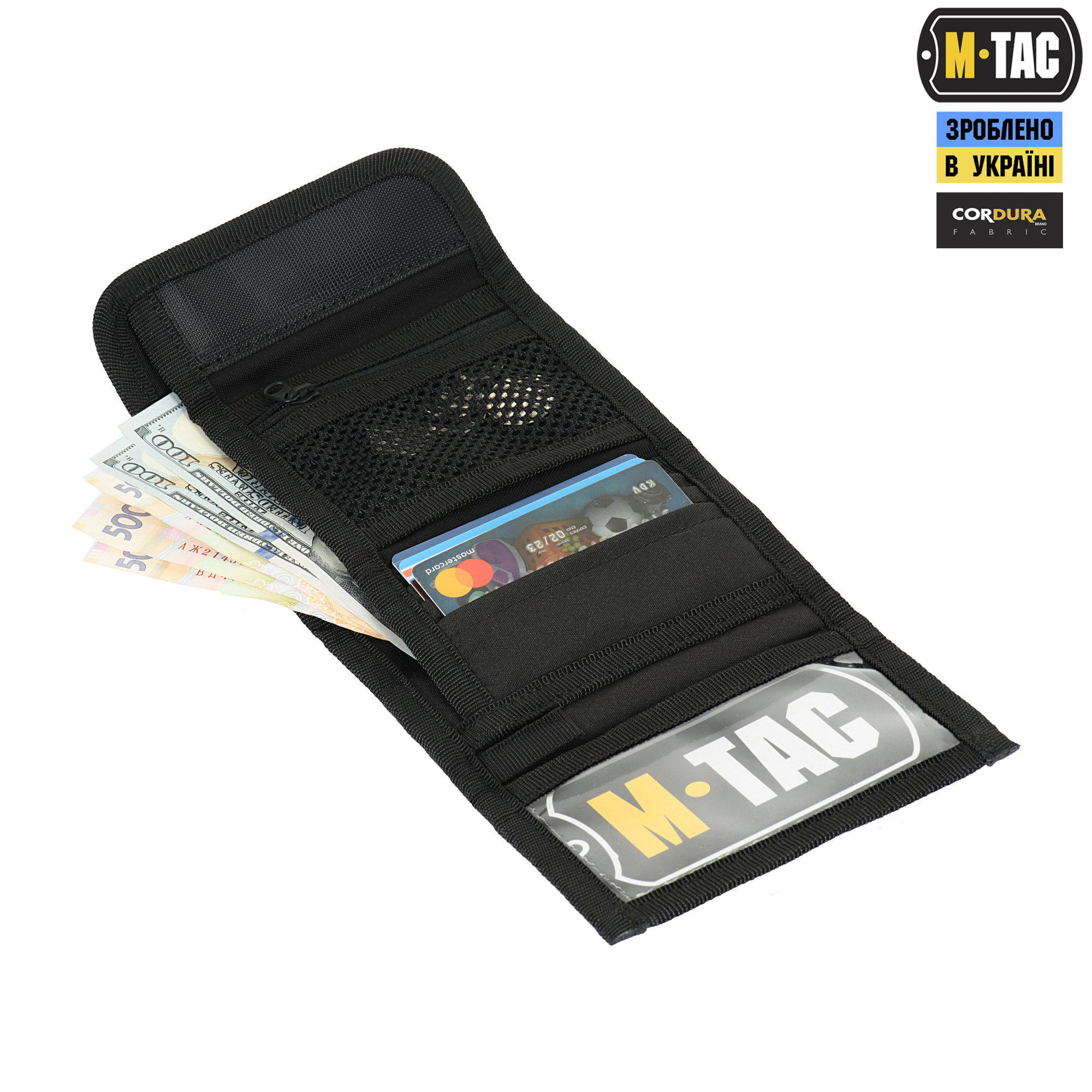 M-Tac кошелек с липучкой Elite Gen.II Hex Black — 5