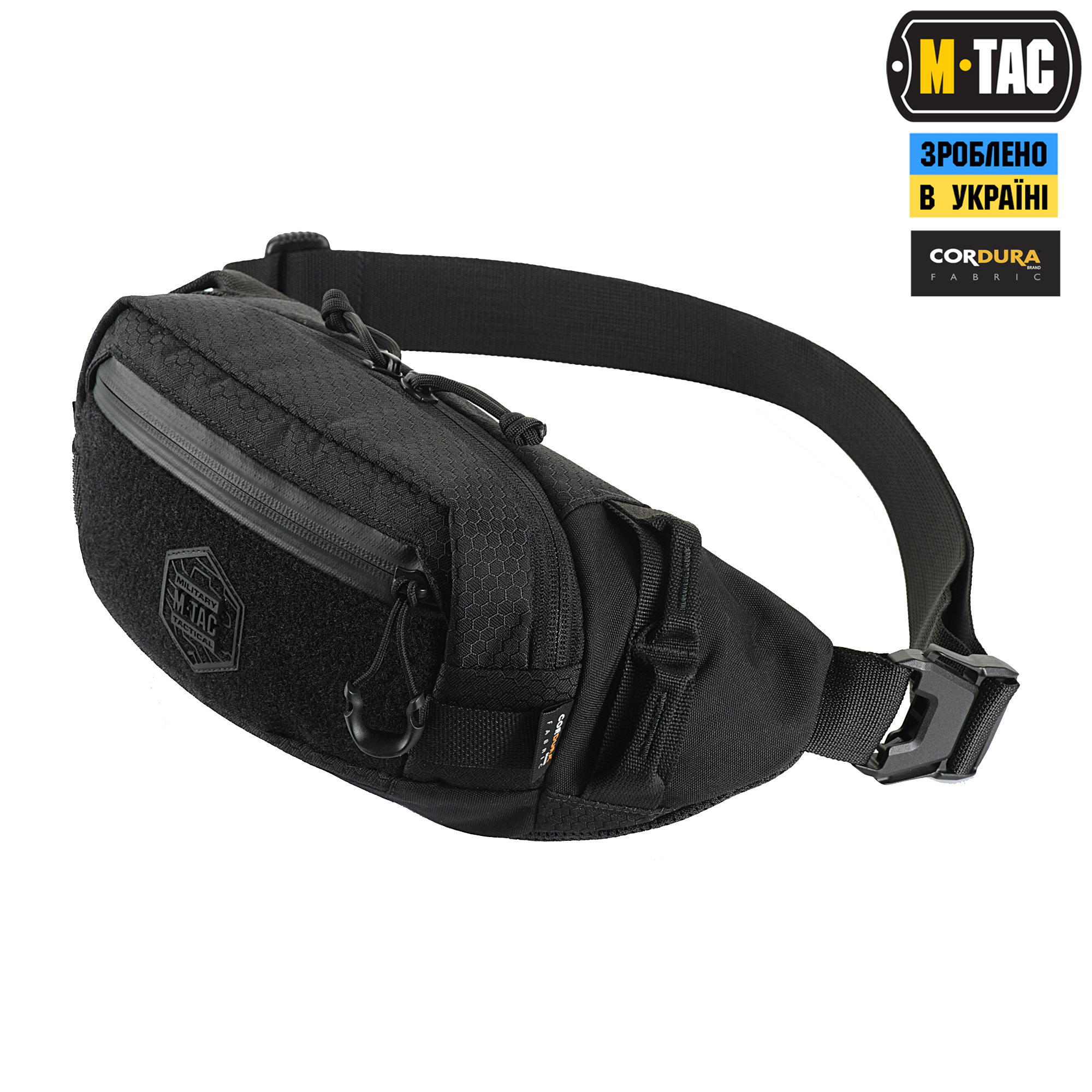 M-Tac сумка Waist Bag Elite Hex Black — 3