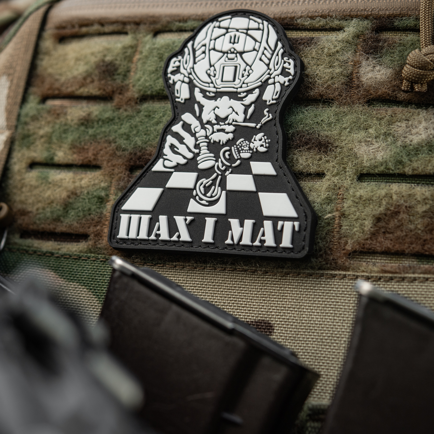 M-Tac нашивка Шах і Мат Black/White — 6