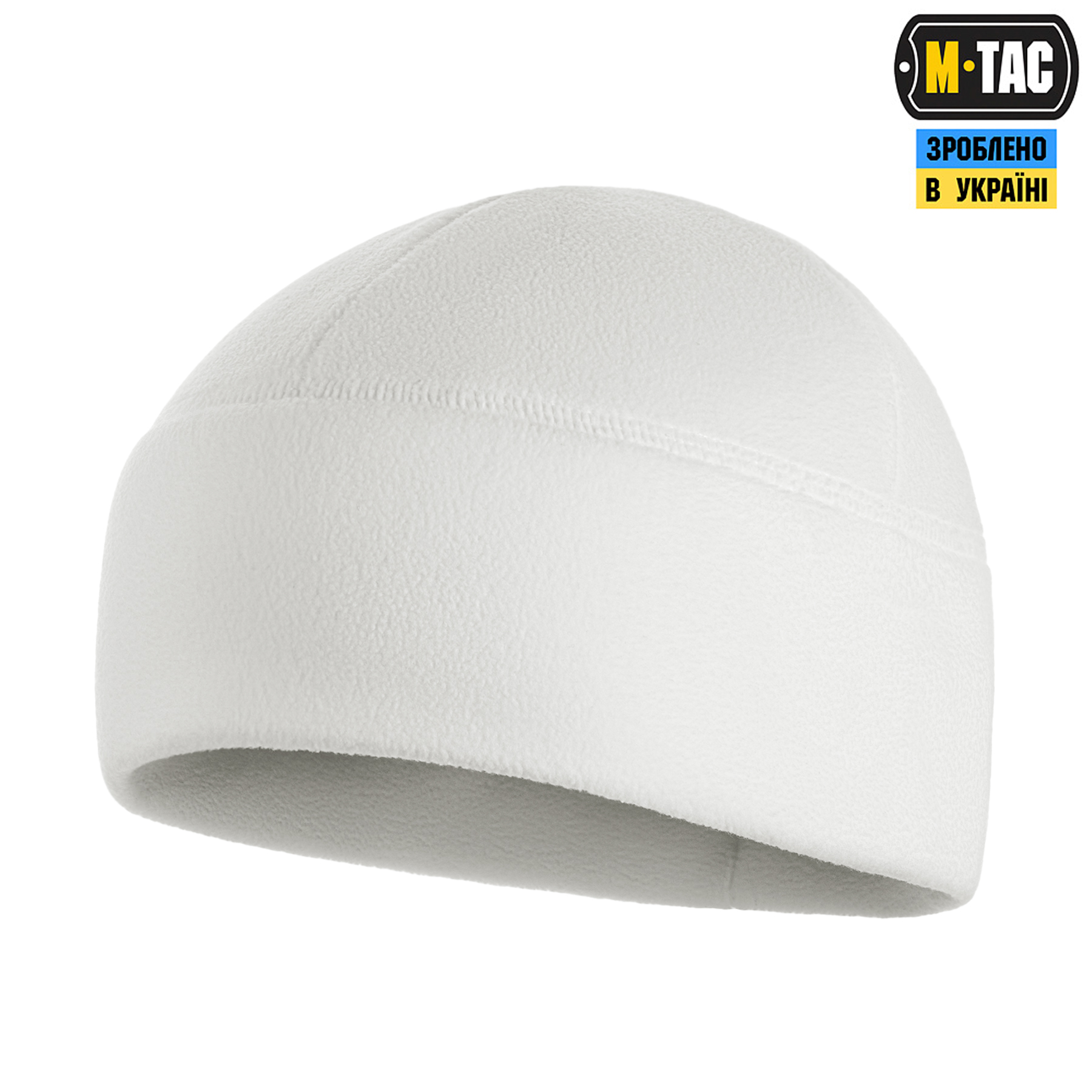 M-Tac шапка Watch Cap Elite флис (320г/м2) White — 5