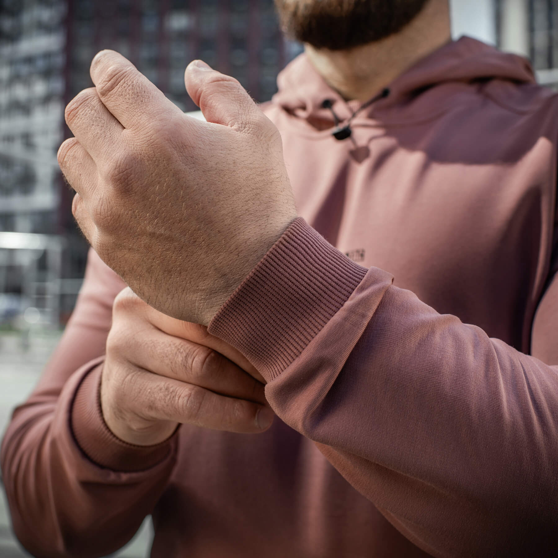 M-Tac кофта Hoodie Born by Revolution Ash Rose — 10